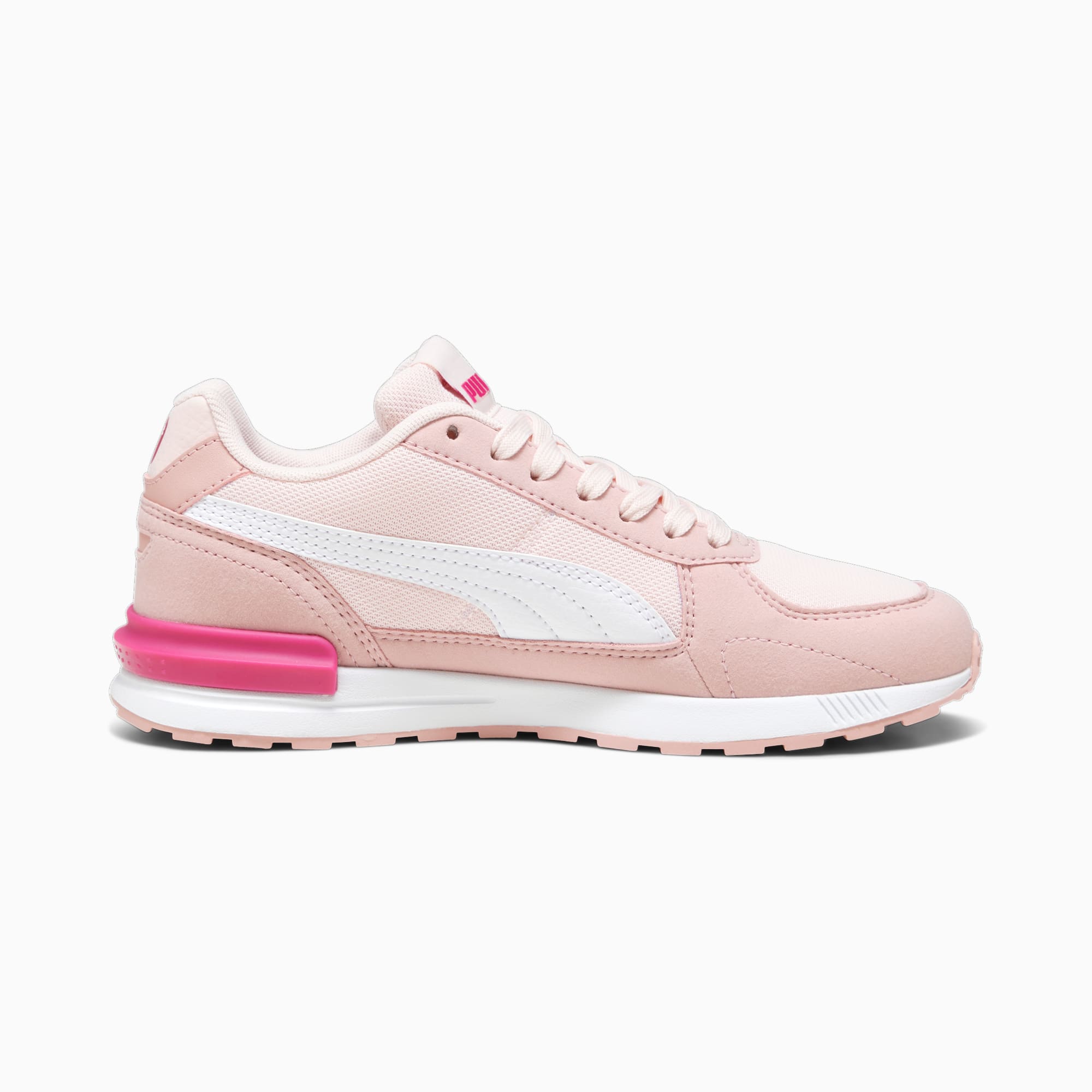 PUMA Graviton Youth Trainers, Frosty Pink/White/Future Pink, Size 35,5, Shoes