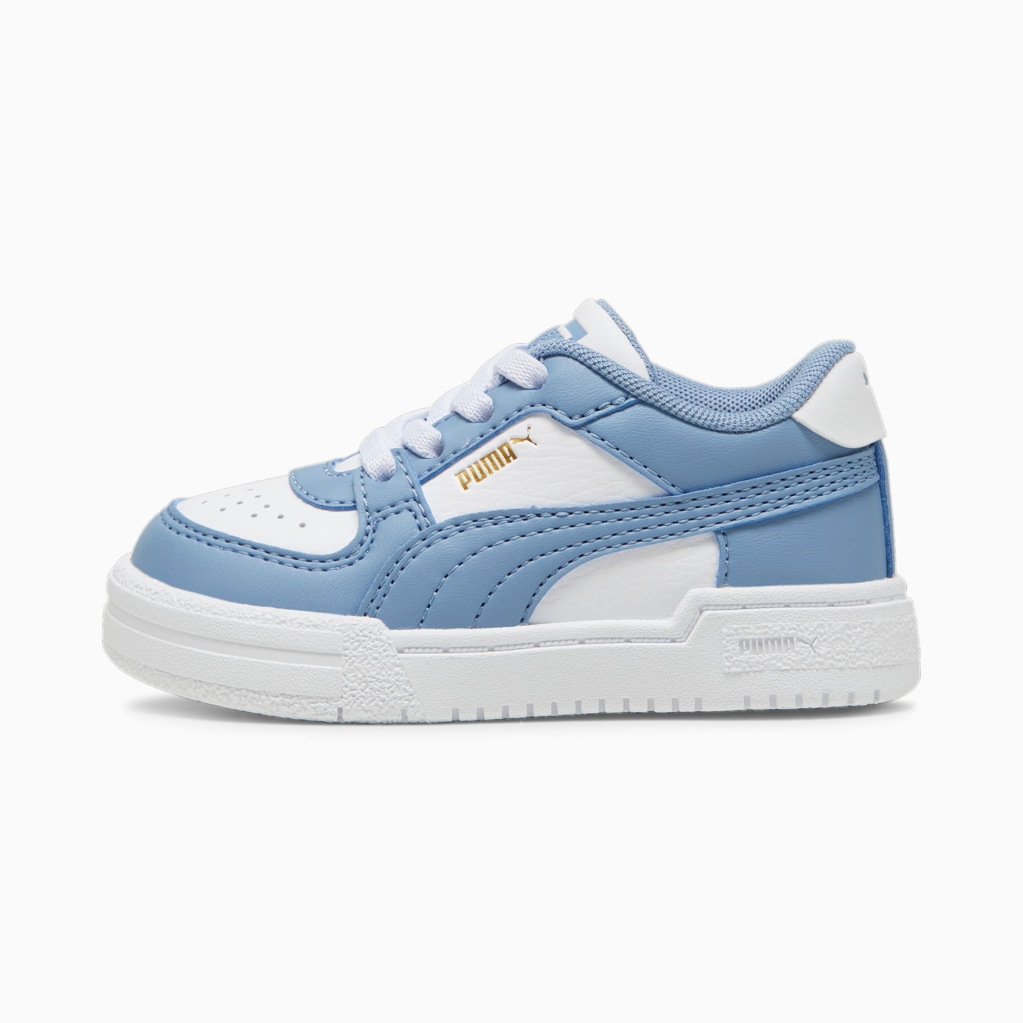 PUMA Ca Pro Classic AC Babies' Trainers, White/Zen Blue, Size 19, Shoes