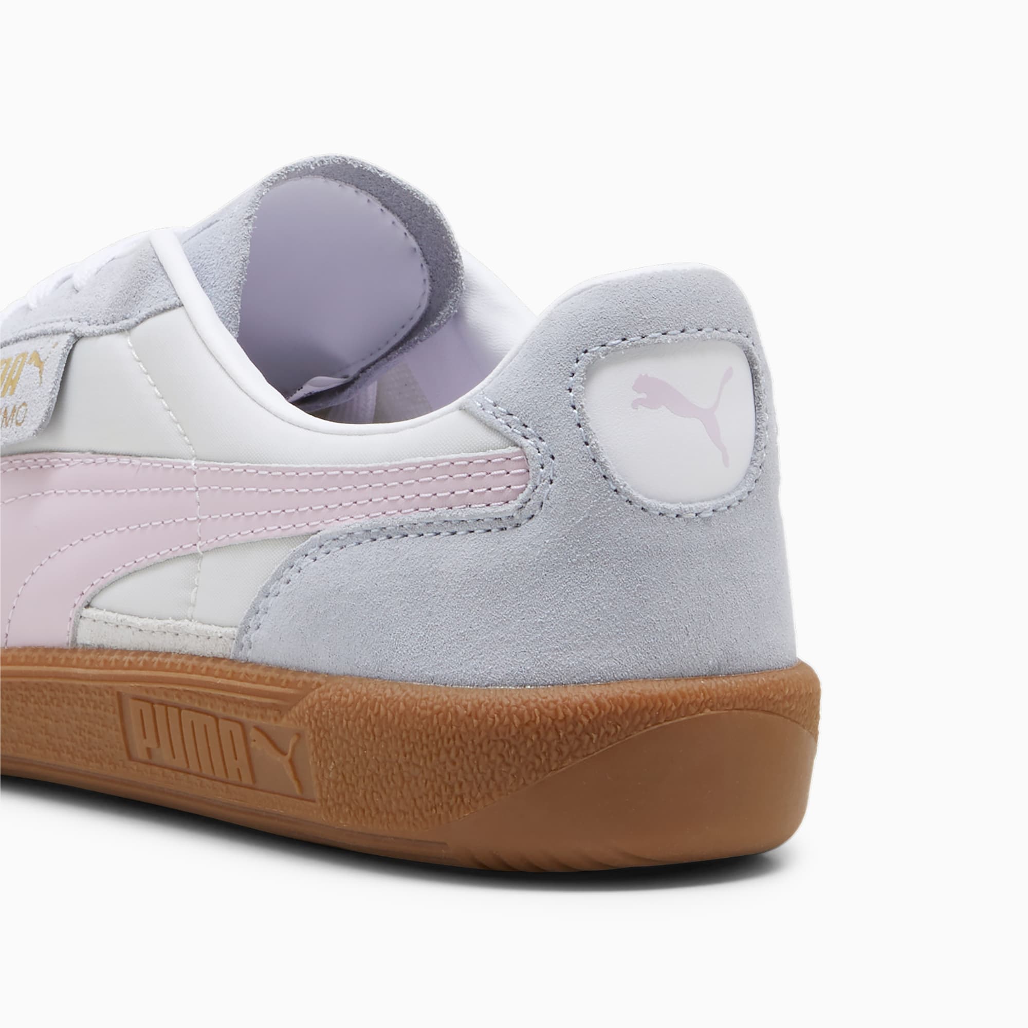 Women's PUMA Palermo OG Sneakers, Feather Grey/Grey Fog/Grape Mist, Size 35,5, Shoes