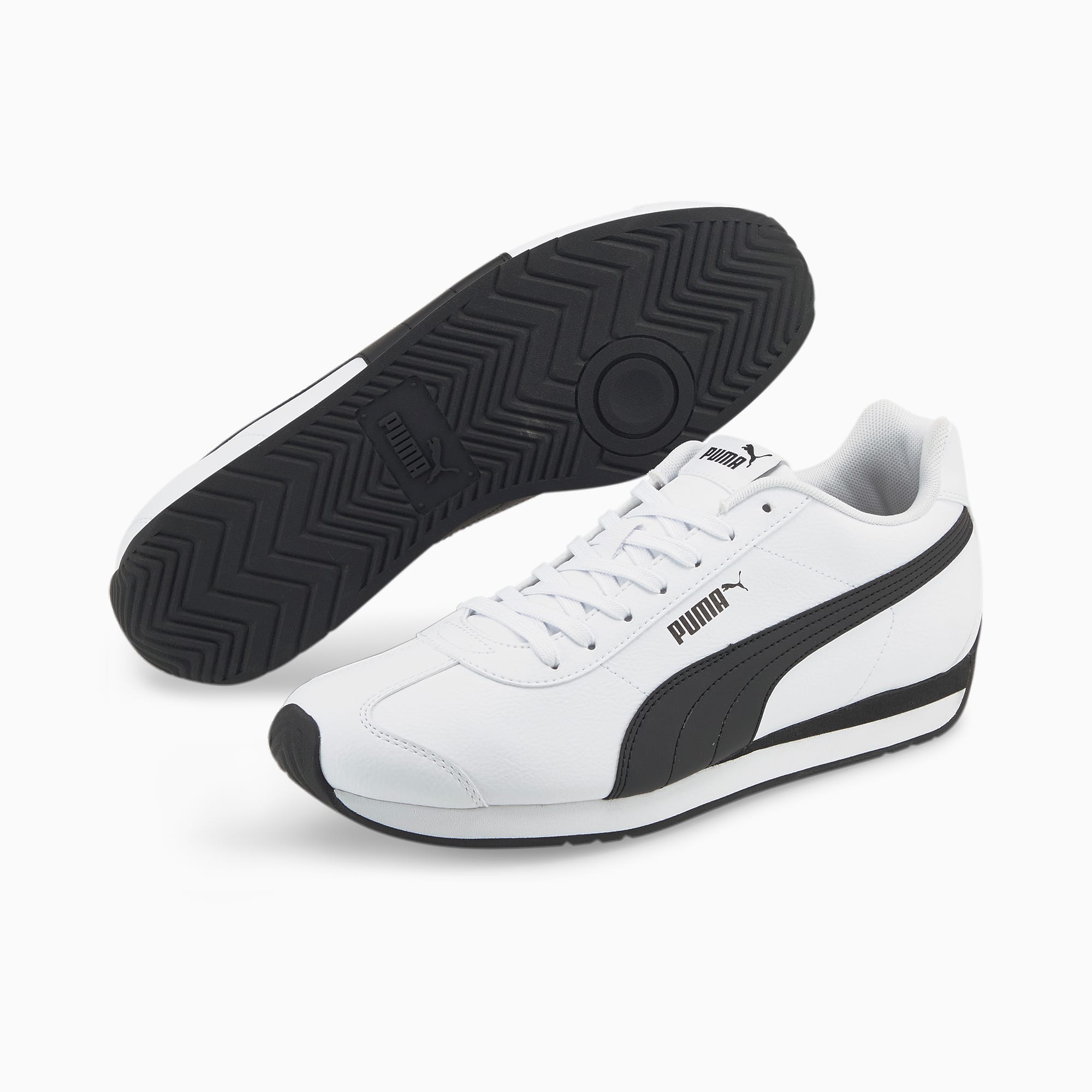 PUMA Turin III Sneakers Schuhe, Schwarz, Größe: 39, Schuhe