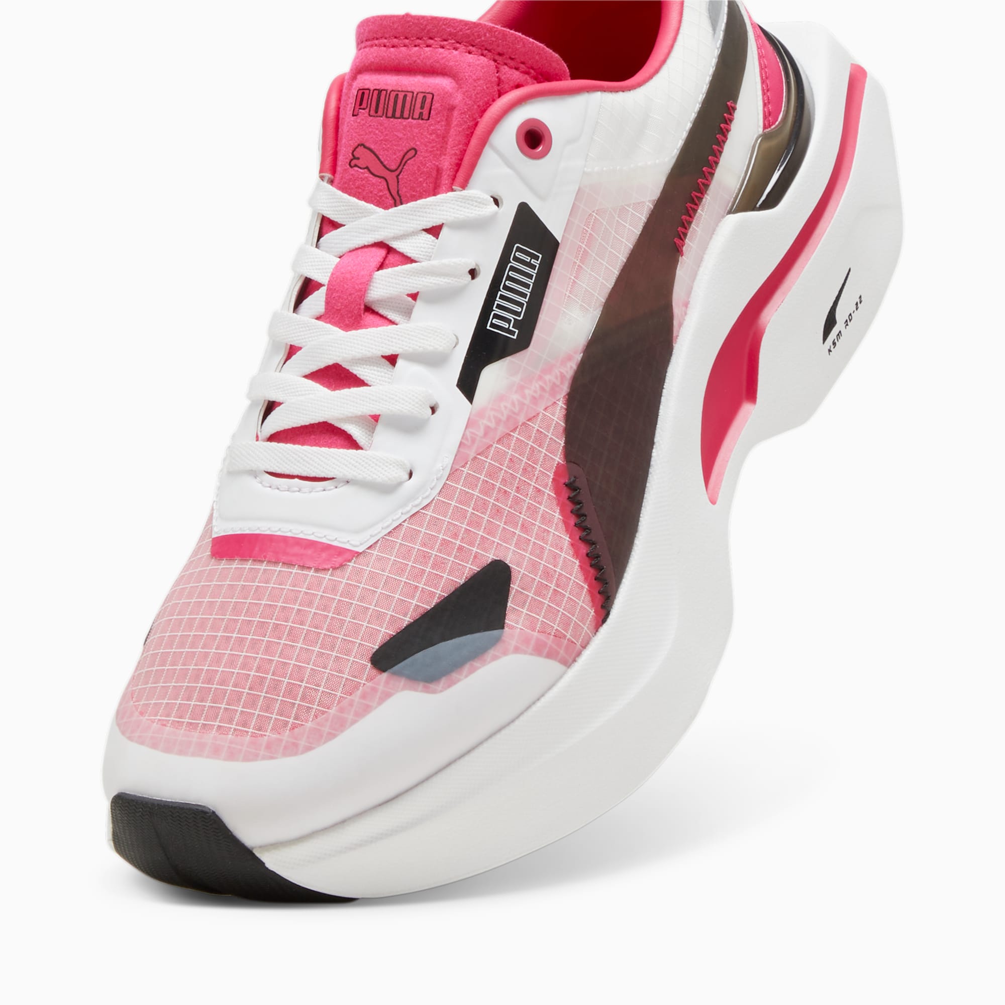 PUMA Kosmo Rider sportschoenen, Wit/Roze