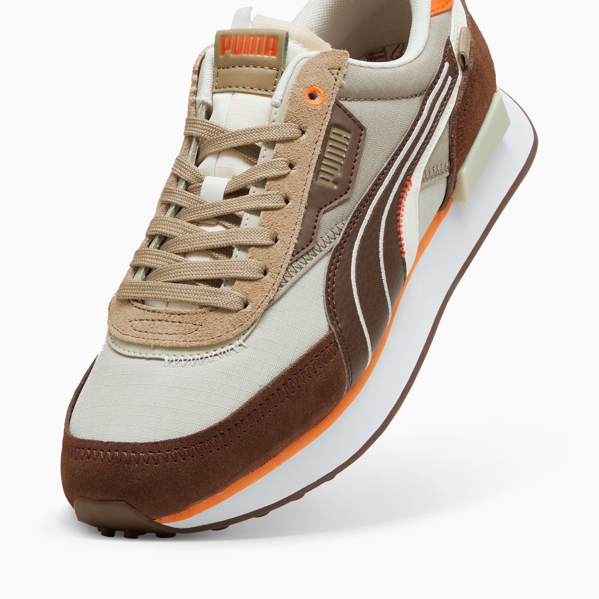 PUMA Future Rider Displaced sportschoenen voor Dames, Bruin