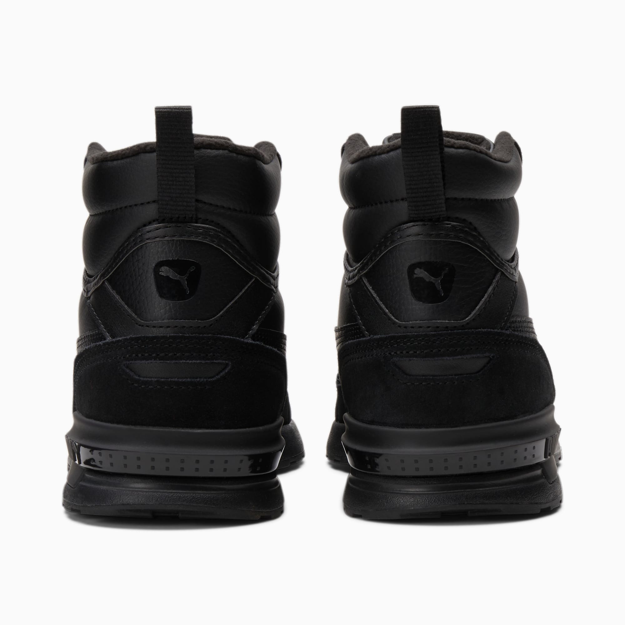 Men's PUMA Graviton Mid Sneakers, Black, Size 47, Shoes