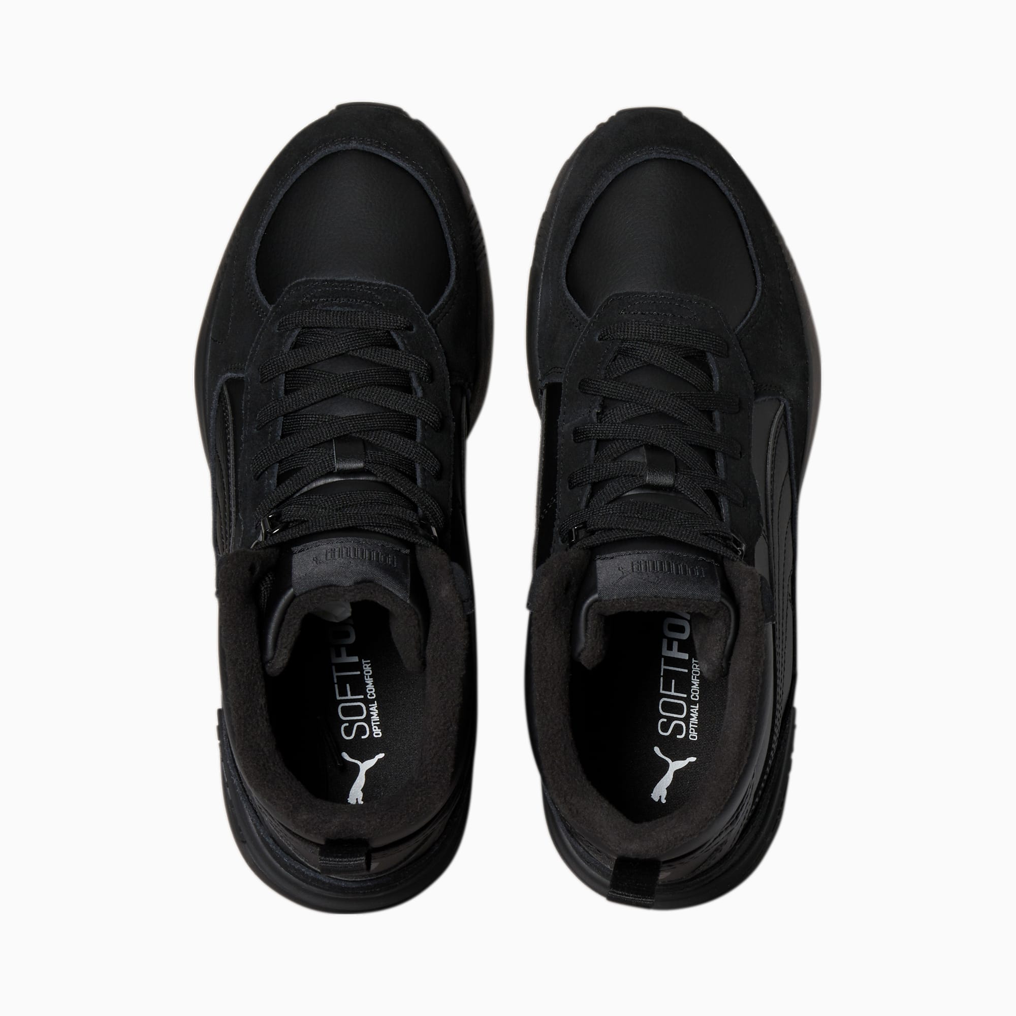 Men's PUMA Graviton Mid Sneakers, Black, Size 47, Shoes