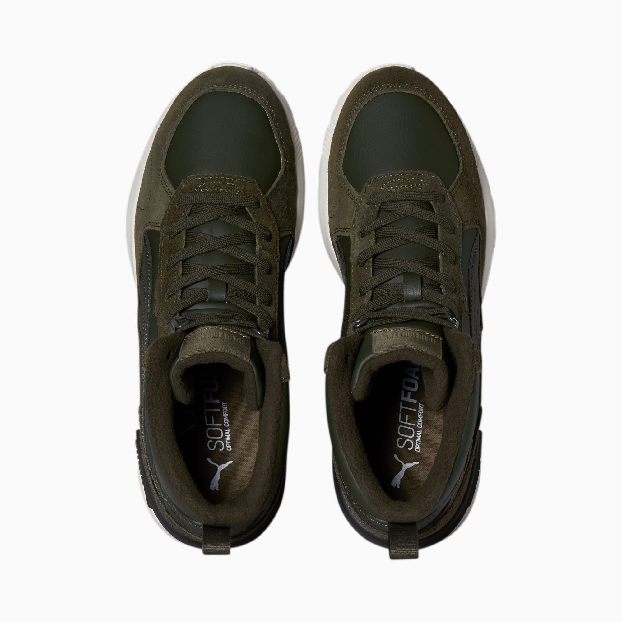 PUMA Graviton Mid sneakers voor Dames, Groen