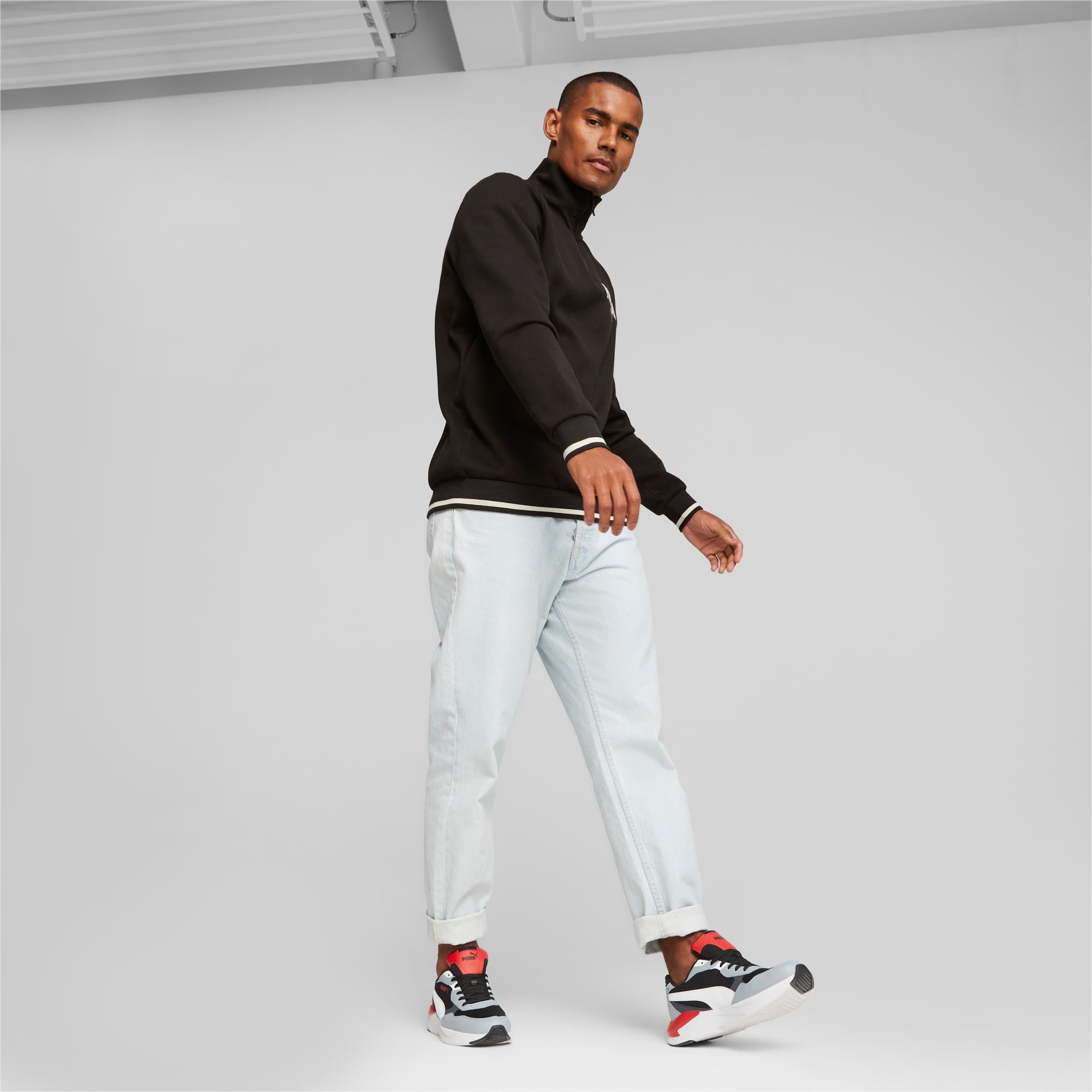 PUMA Chaussure Sneakers X-Ray Speed Lite, Noir/Gris/Blanc