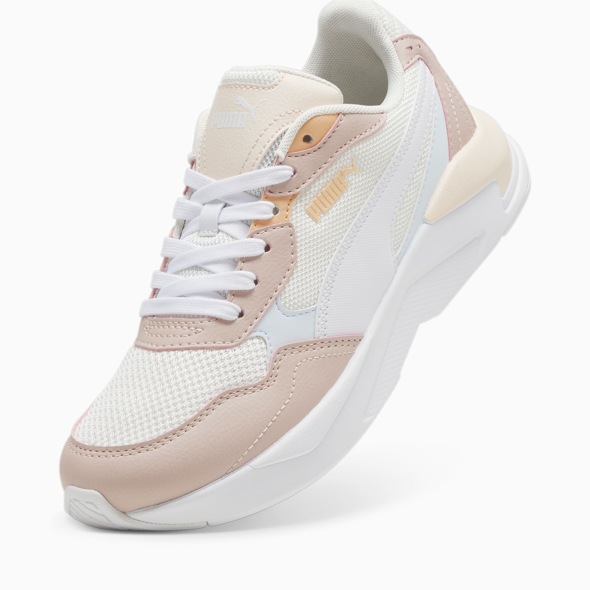 PUMA Chaussure Sneakers X-Ray Speed Lite, Blanc/Rose