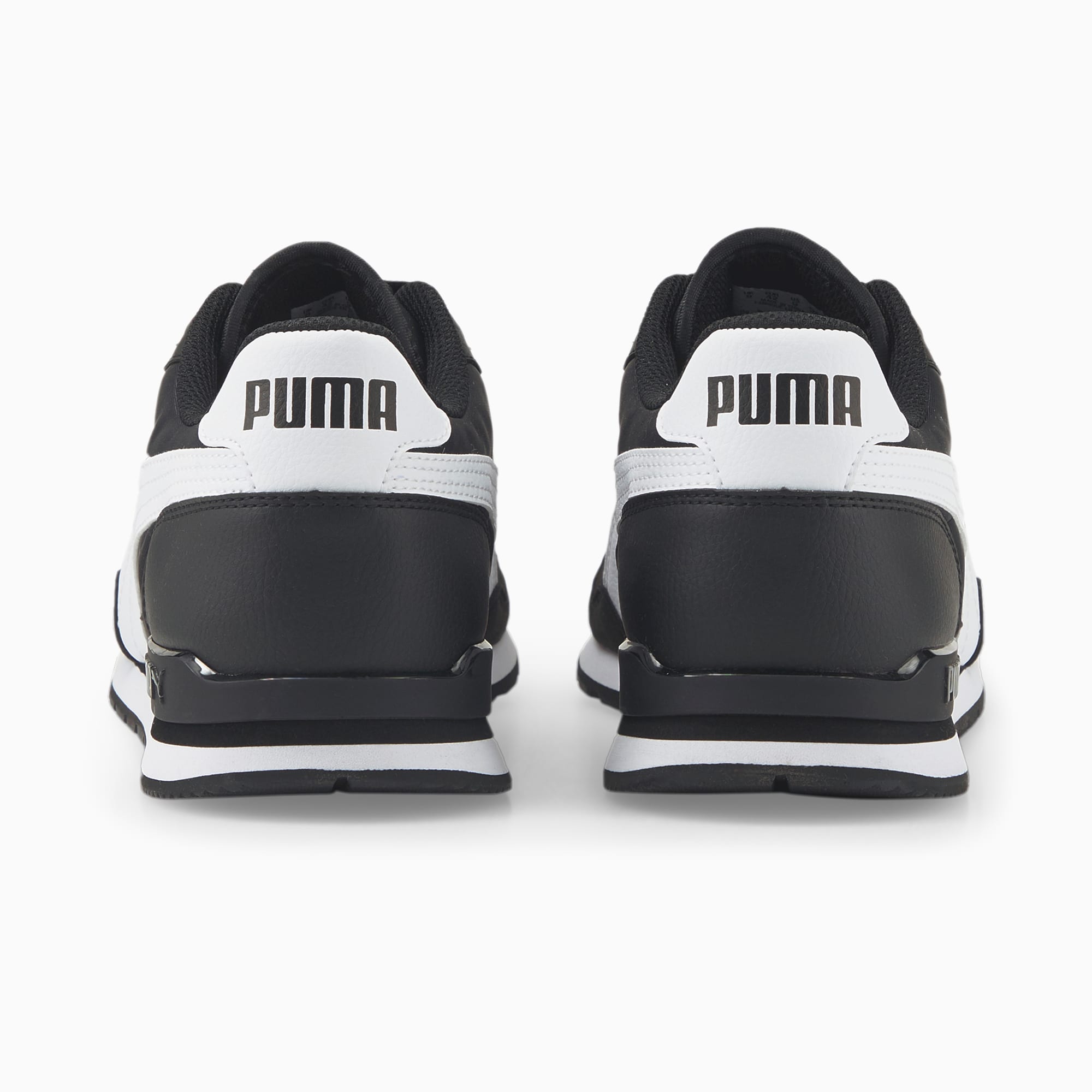 Women's PUMA ST Runner V3 NL Sneakers, Black/White, Size 35,5, Shoes