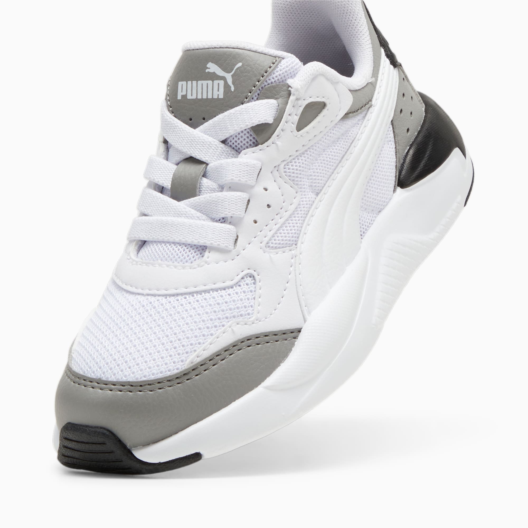 PUMA X-Ray Speed AC Kids' Trainers, Stormy Slate/White/Black, Size 27,5, Shoes