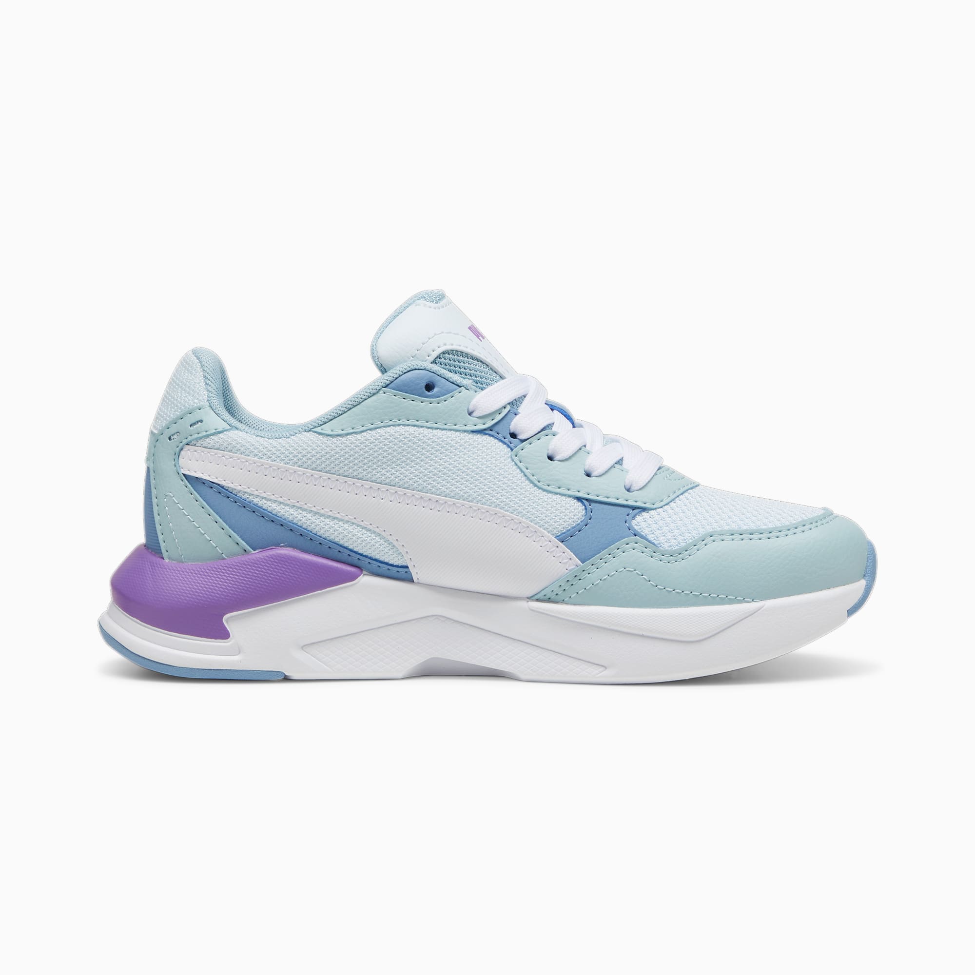 PUMA X-Ray Speed Lite Youth Trainers, Dewdrop/White/Turquoise Surf, Size 35,5, Shoes