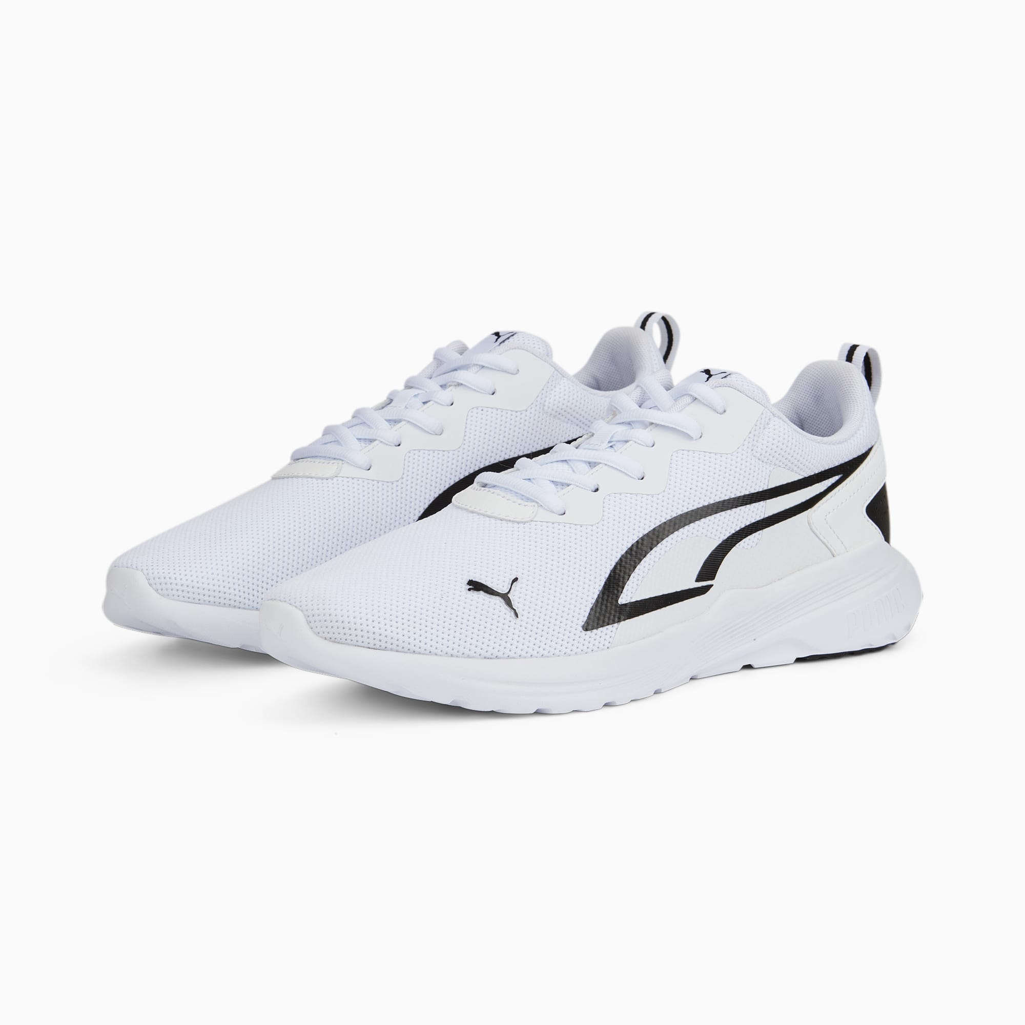 Men's PUMA All Day Active Sneakers, White/Black, Size 48, Shoes