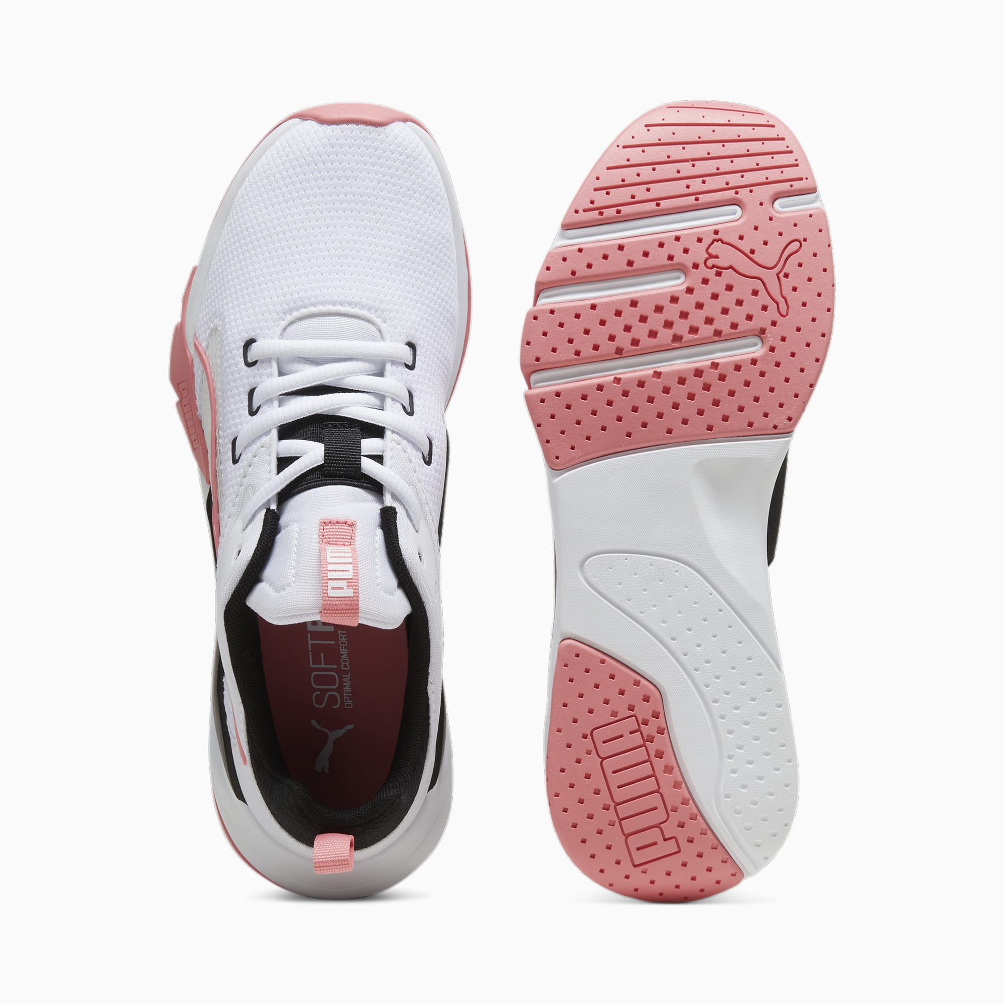 PUMA Zora Sneakers Damen Schuhe, Weiß/Schwarz, Größe: 35.5, Schuhe