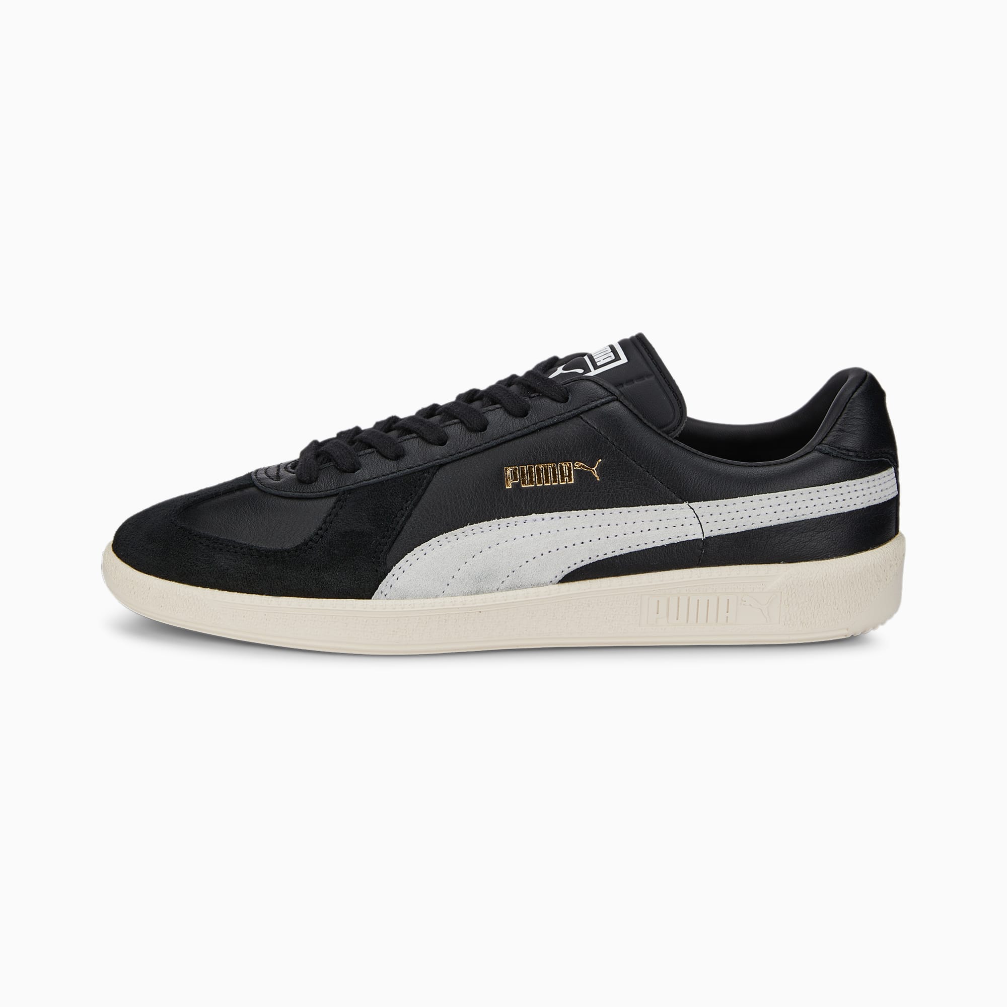 Women's PUMA Army Trainer Sneakers, Black/Pristine, Size 35,5, Shoes