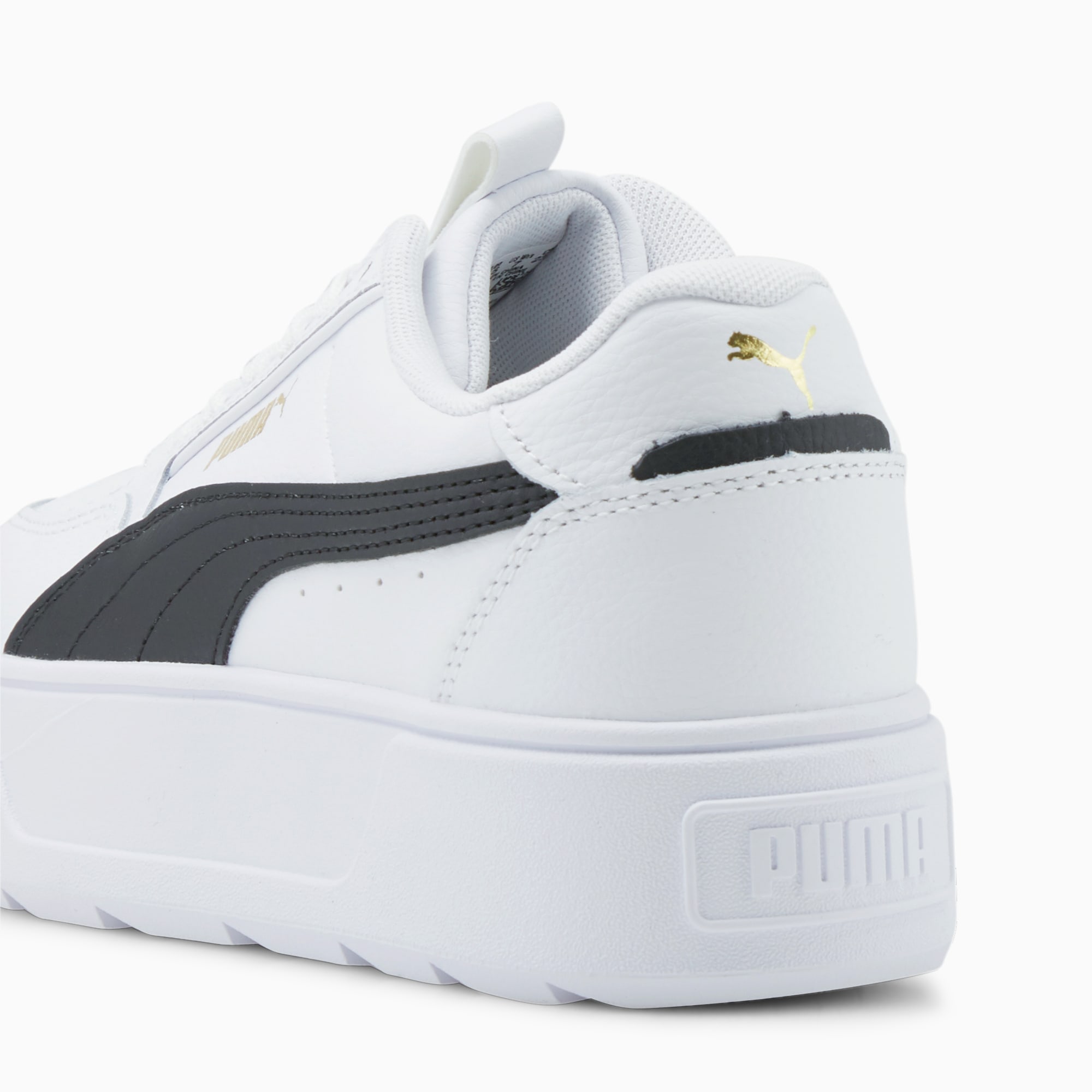 PUMA Karmen Rebelle Dames Sneakers - Wit/Zwart - Maat 42