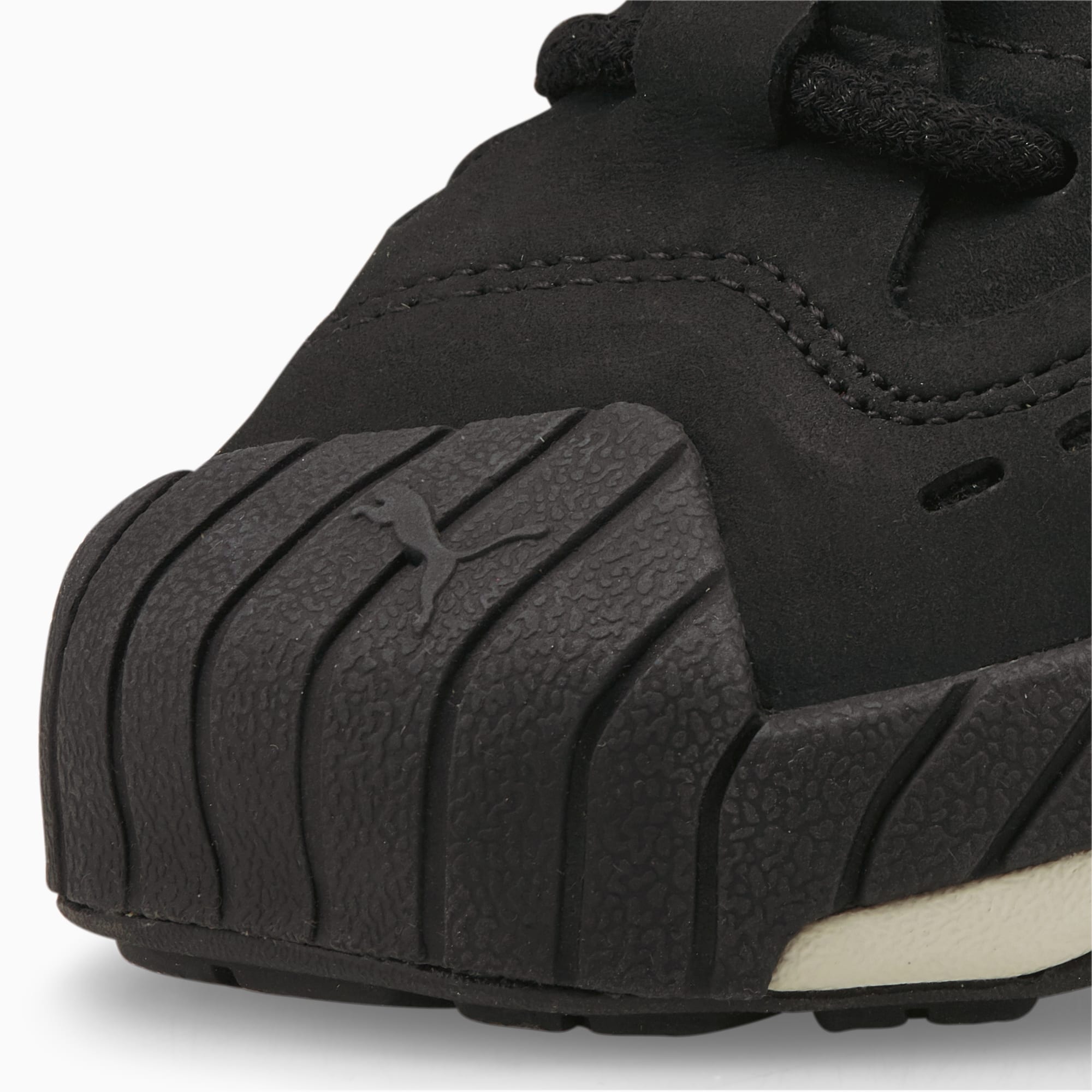Men's PUMA Plexus Retro Sneakers, Black/Pale Lemon, Size 40,5, Shoes