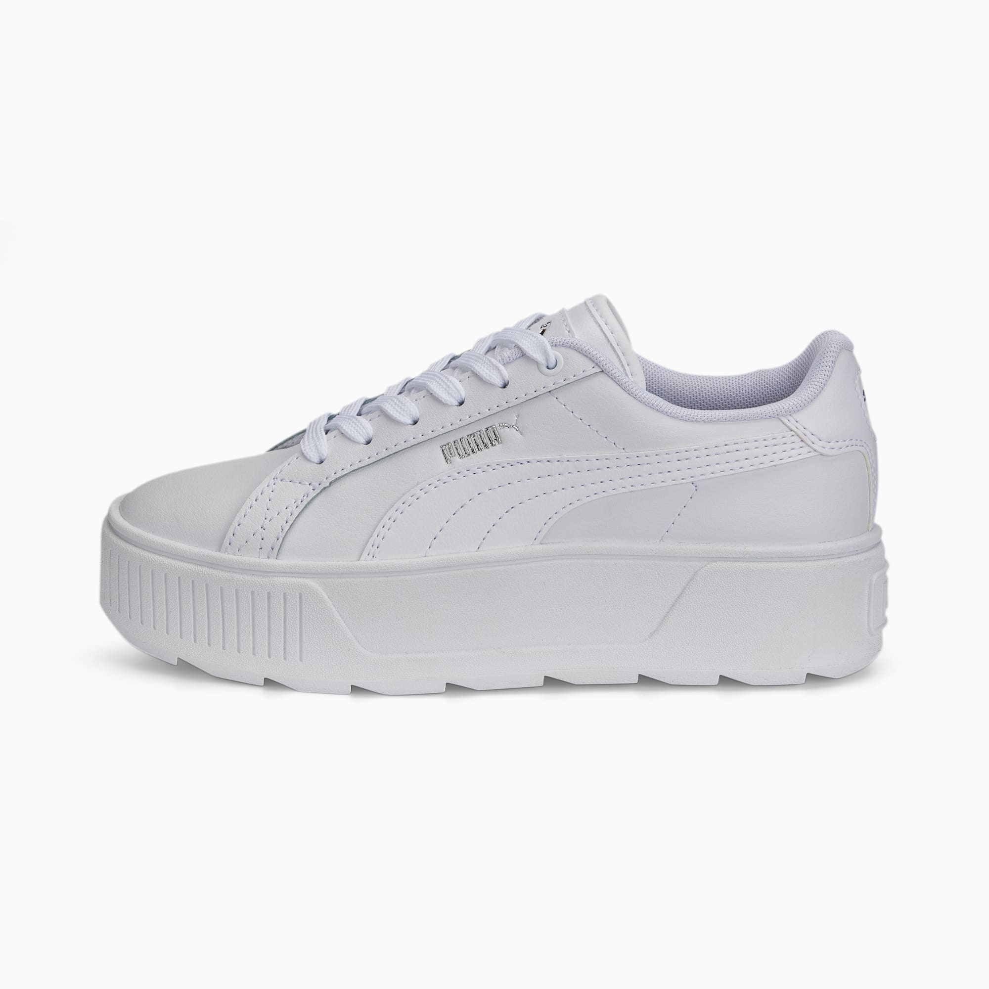PUMA Karmen L Sneakers Youth, White, Size 35,5, Shoes