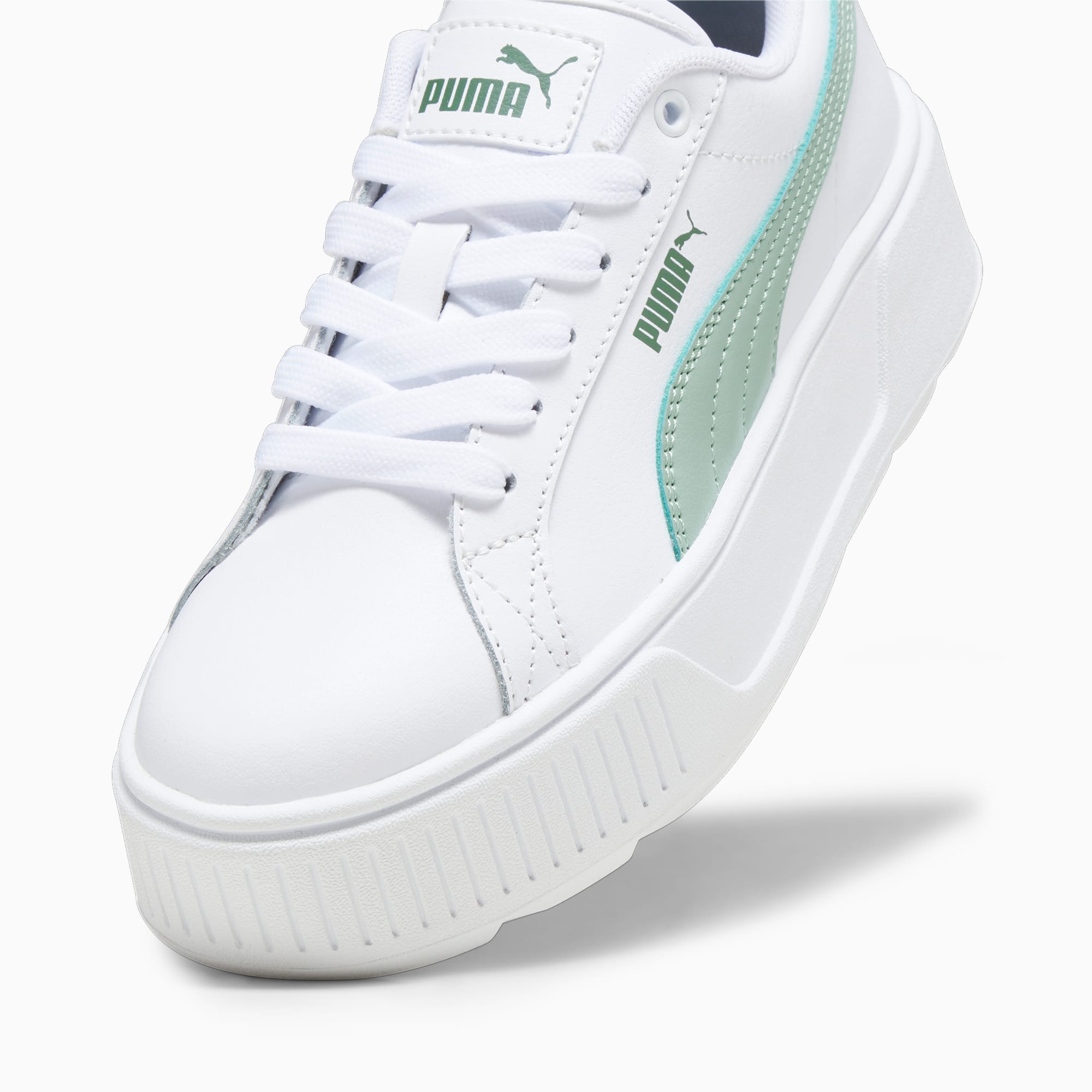 PUMA Karmen L sneakers, Wit/Groen