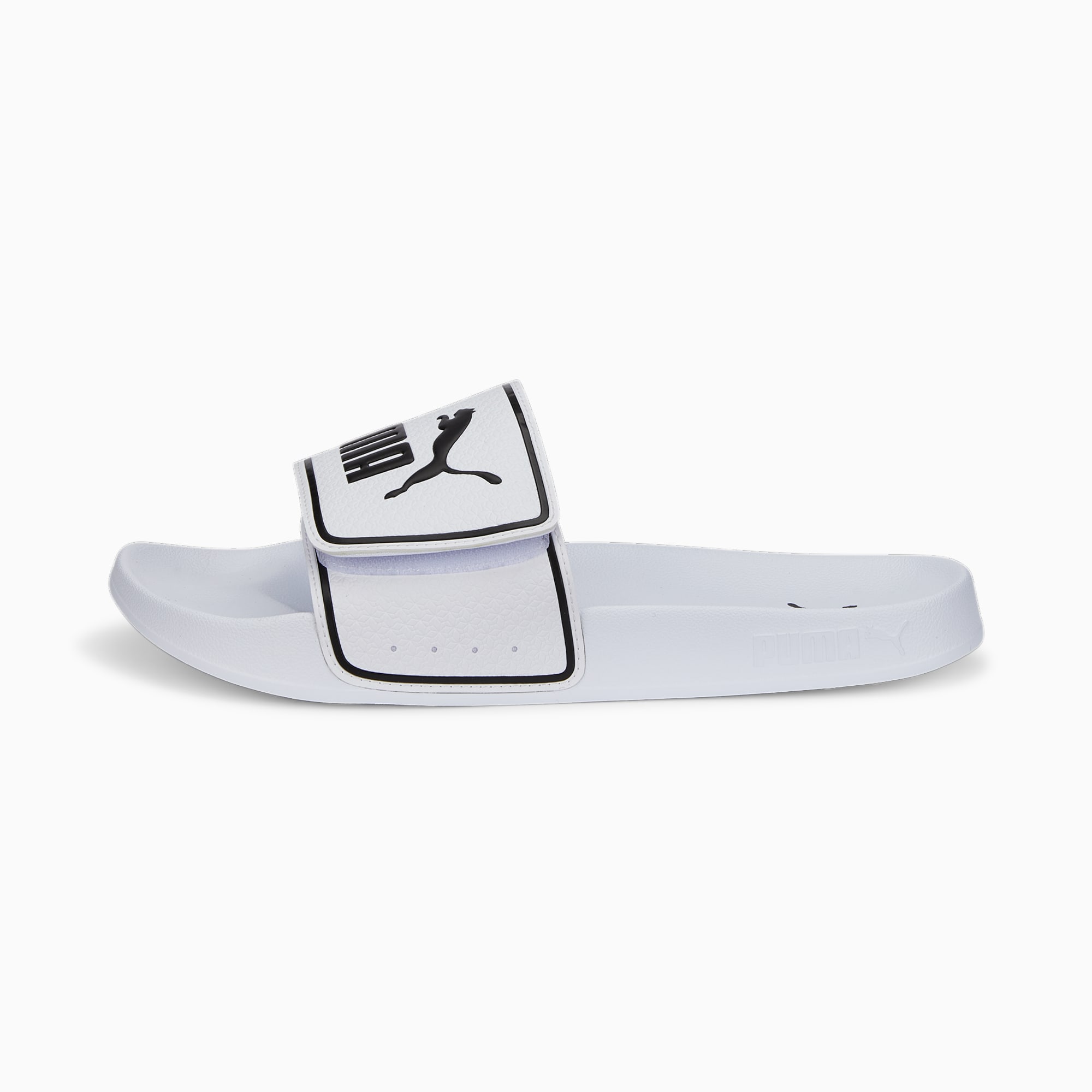 PUMA Leadcat 2.0 V Slides, Weiß/Schwarz, Größe: 35.5, Schuhe