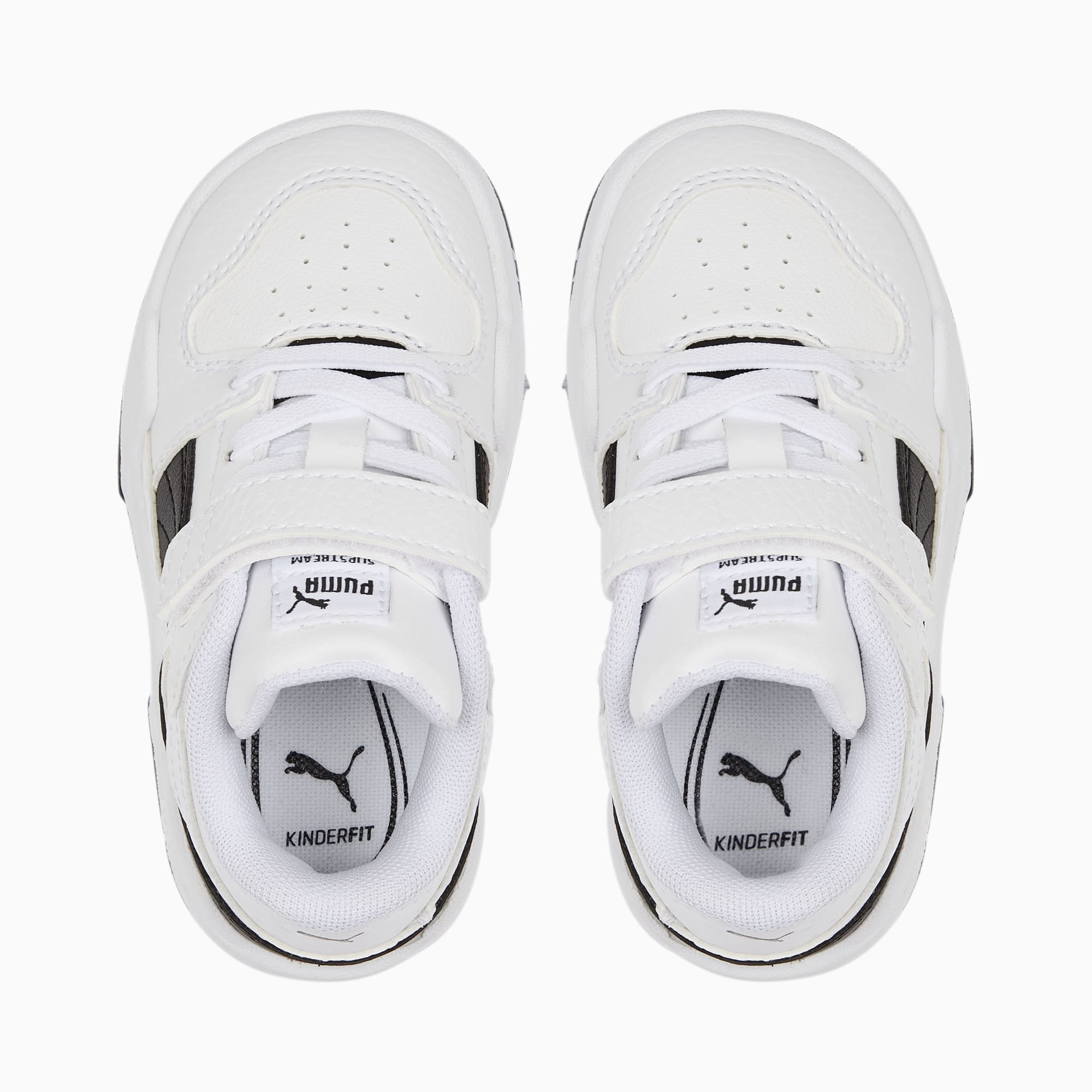 PUMA Slipstream leren sneakers met alternatieve sluiting, Wit/Zwart