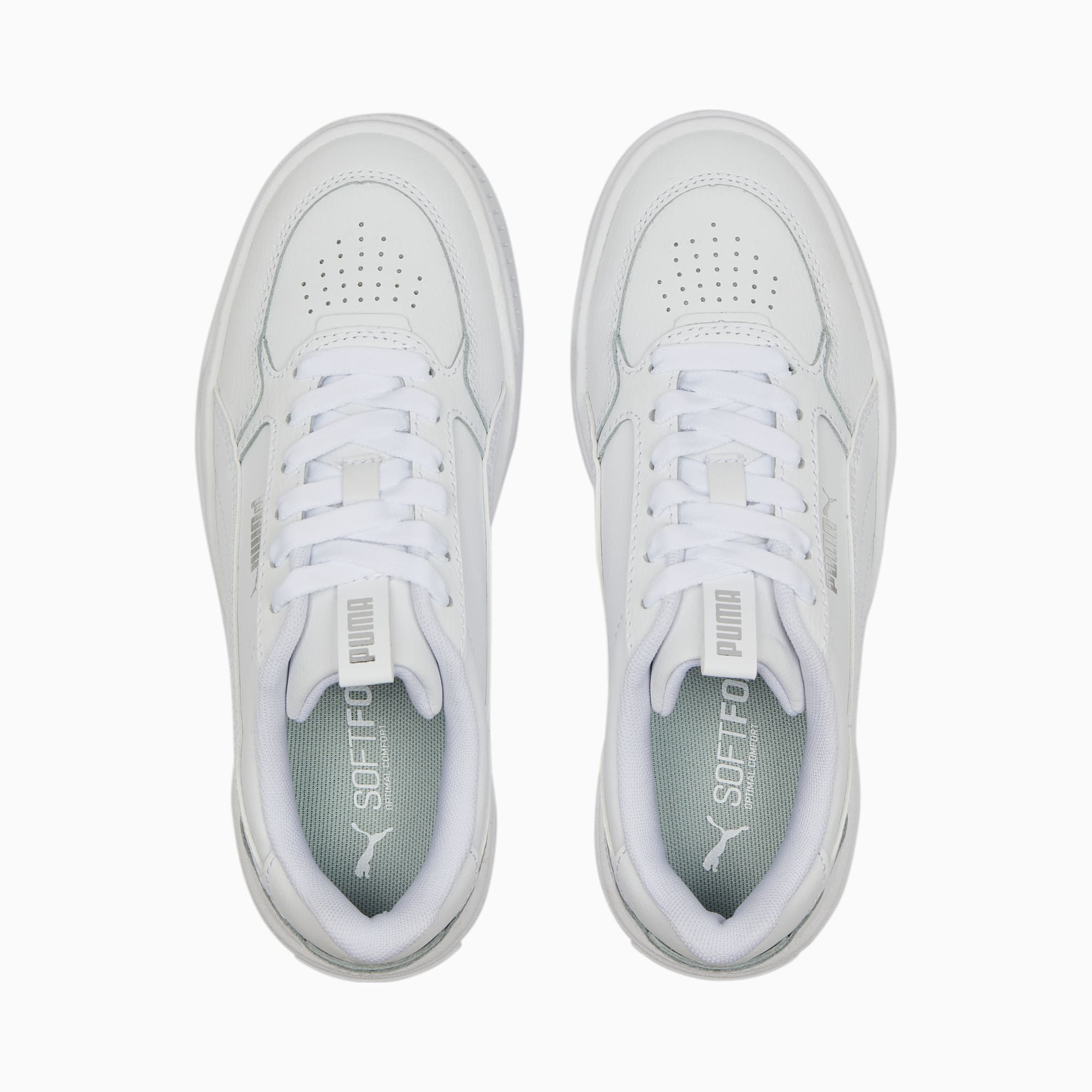PUMA Karmen Rebelle Sneakers Youth, White, Size 35,5, Shoes