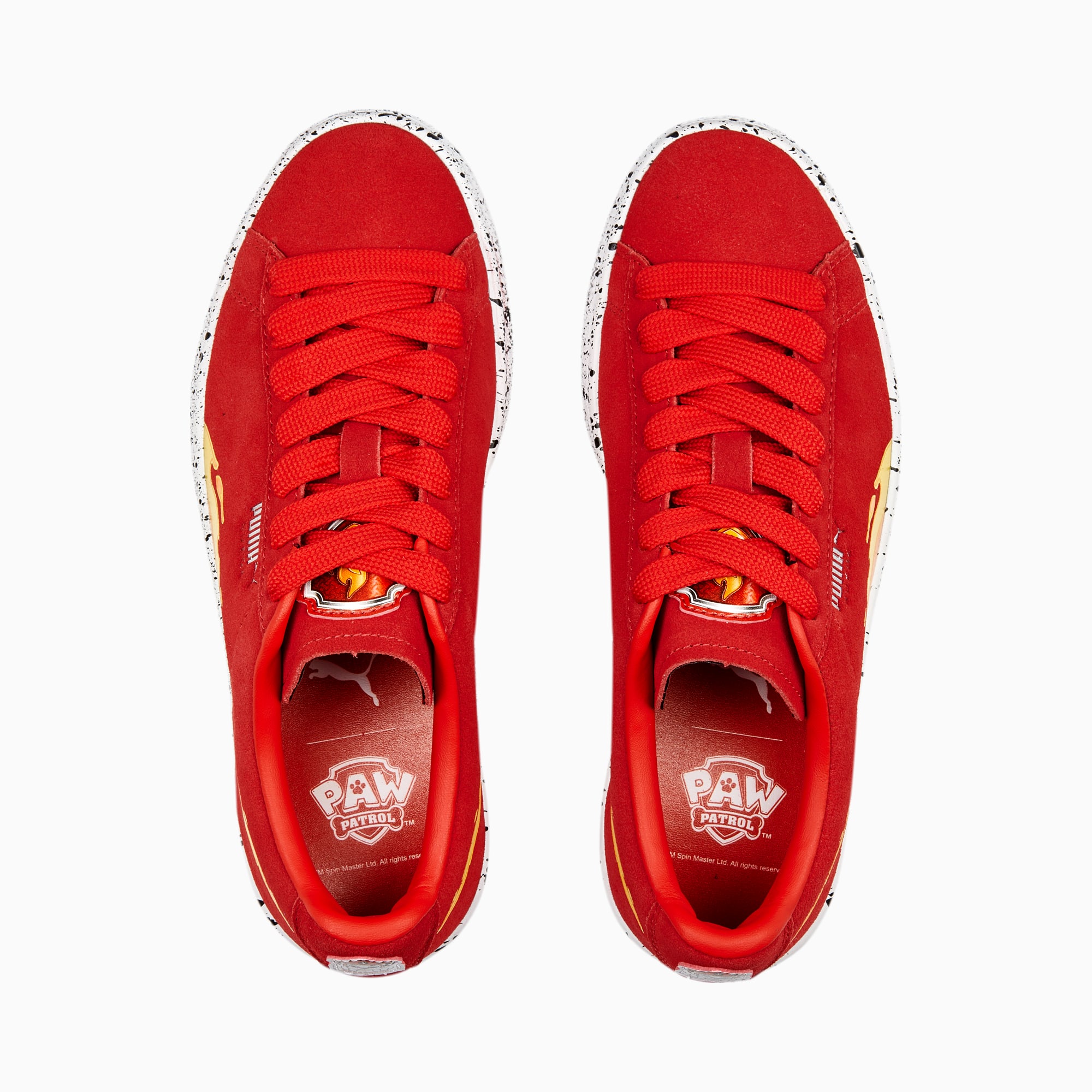 PUMA x PAW PATROL Suede sneakers, Rood/Wit