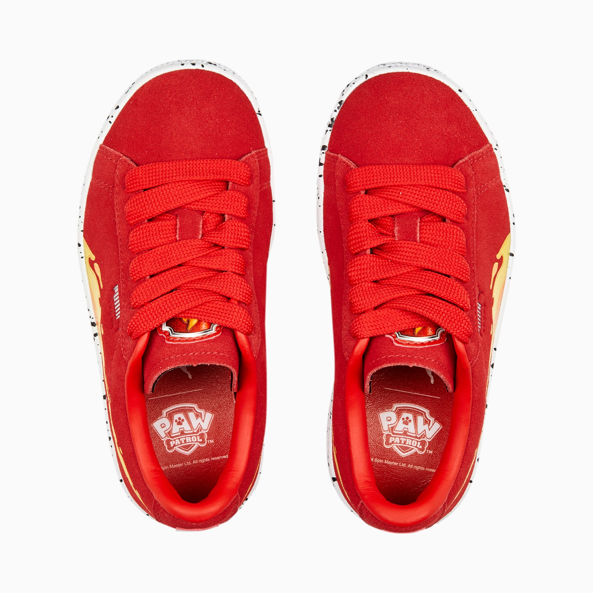 PUMA x PAW PATROL Suede sneakers, Rood/Wit