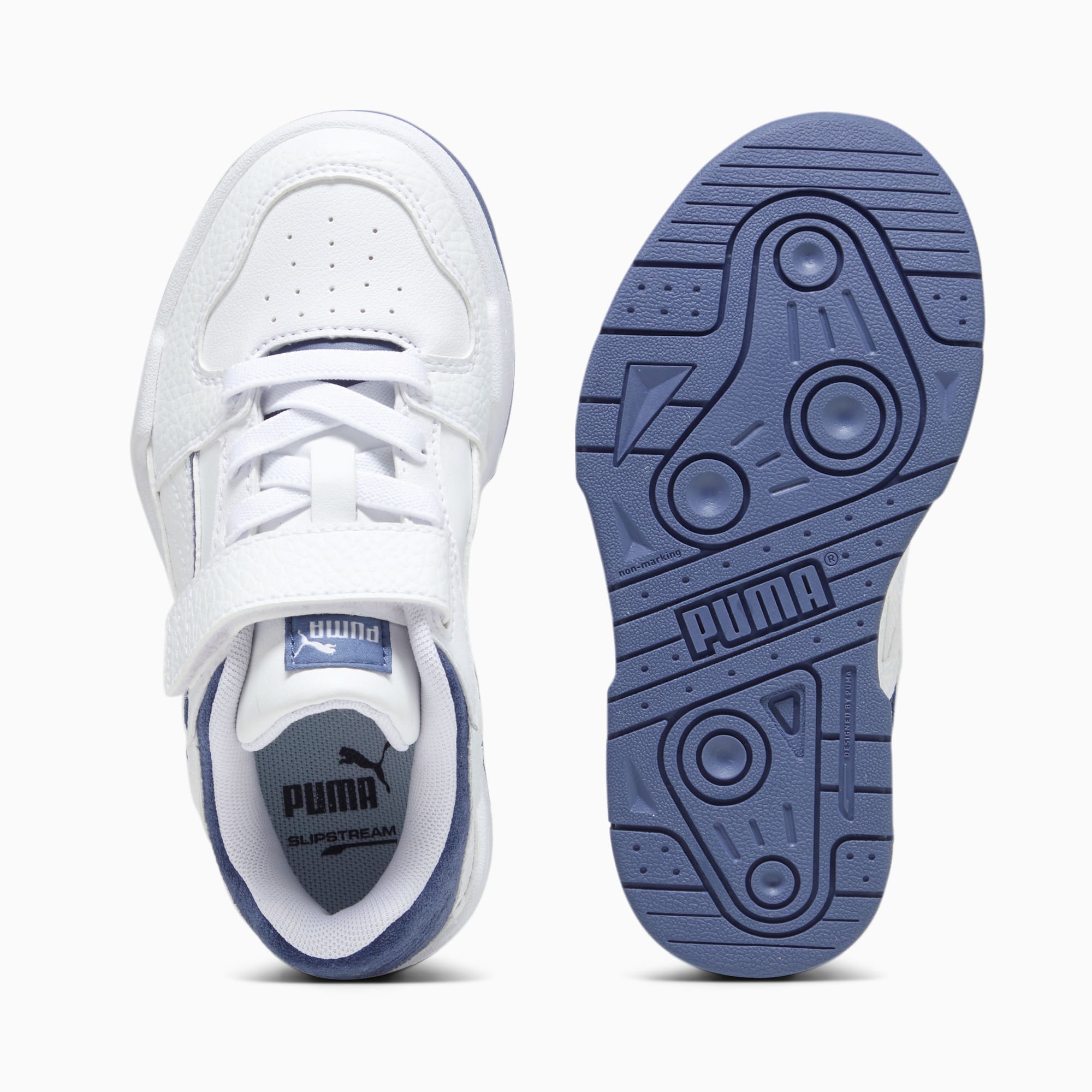 PUMA Slipstream Alternative Closure Sneakers Kids, White/Inky Blue, Size 27,5, Shoes