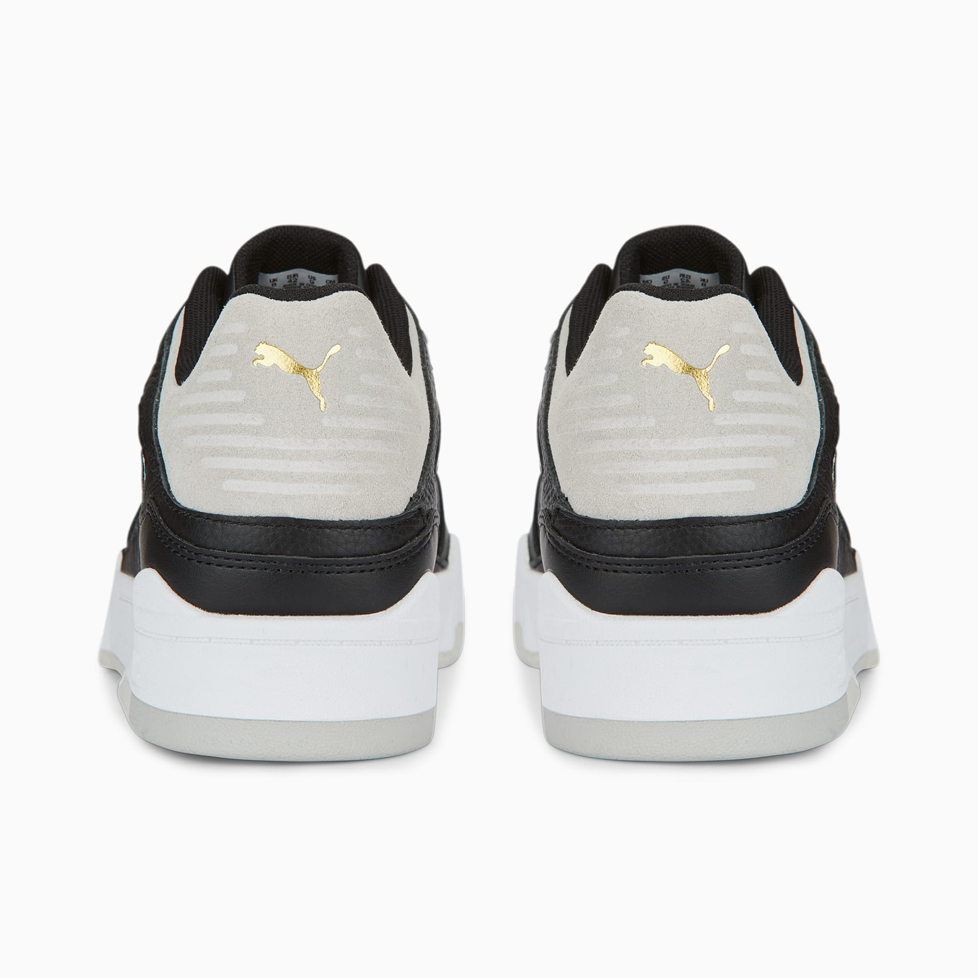 Men's PUMA Slipstream Sneakers, Black/Grey Violet/White, Size 35,5, Shoes