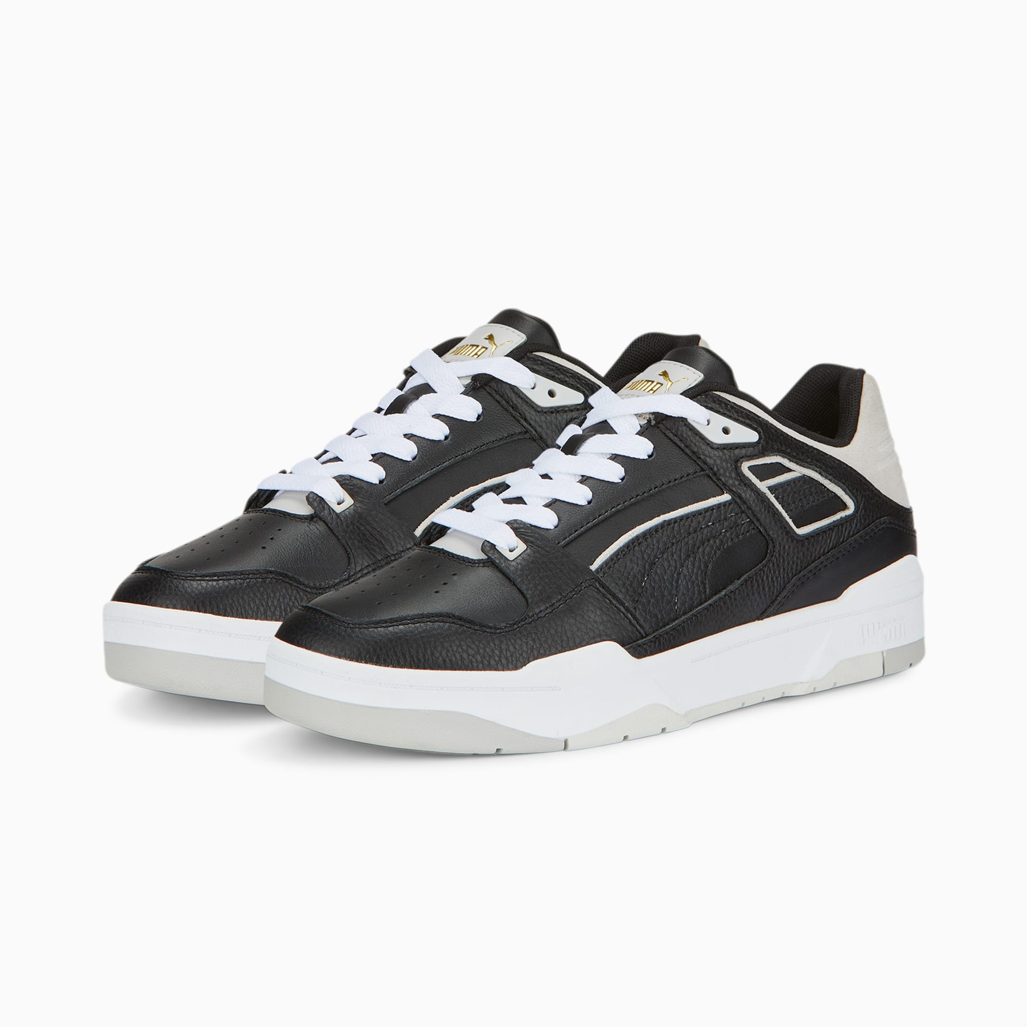 Men's PUMA Slipstream Sneakers, Black/Grey Violet/White, Size 35,5, Shoes