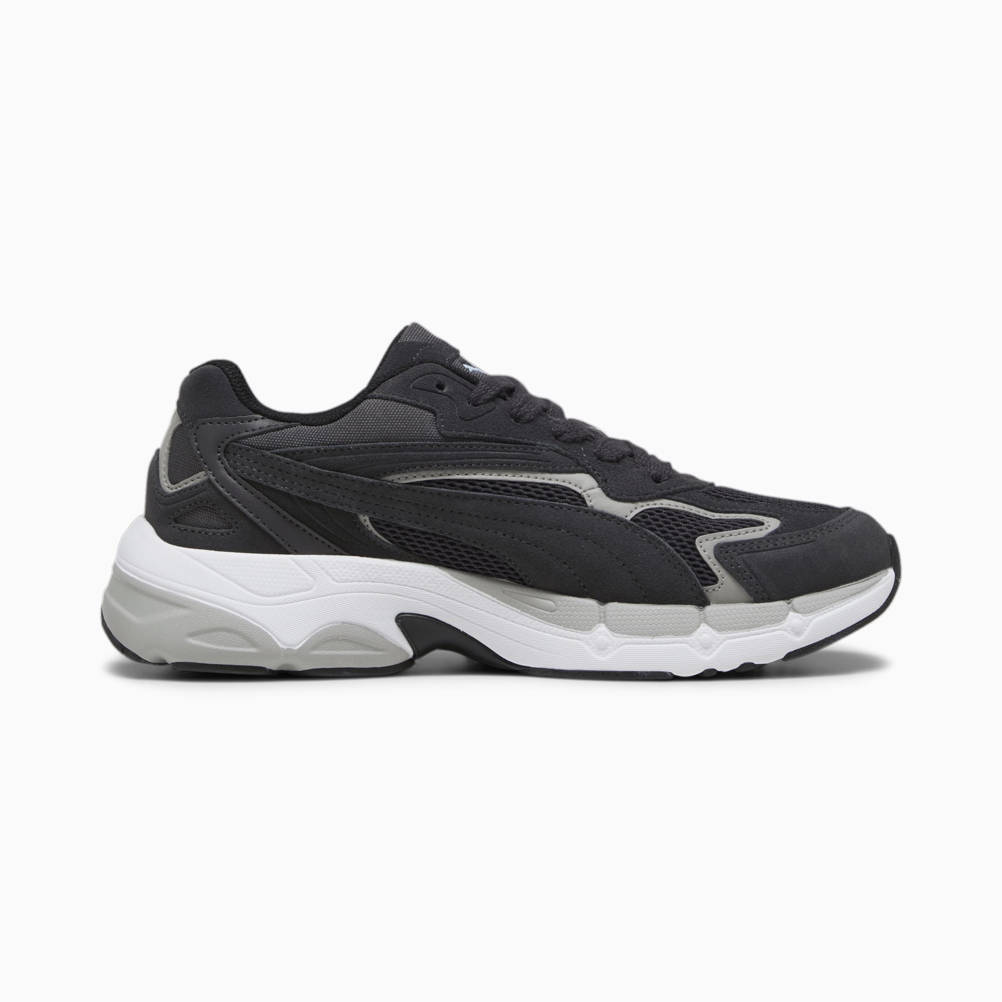 Men's PUMA Teveris Nitro Sneakers, Dark Coal/Concrete Grey, Size 35,5, Shoes