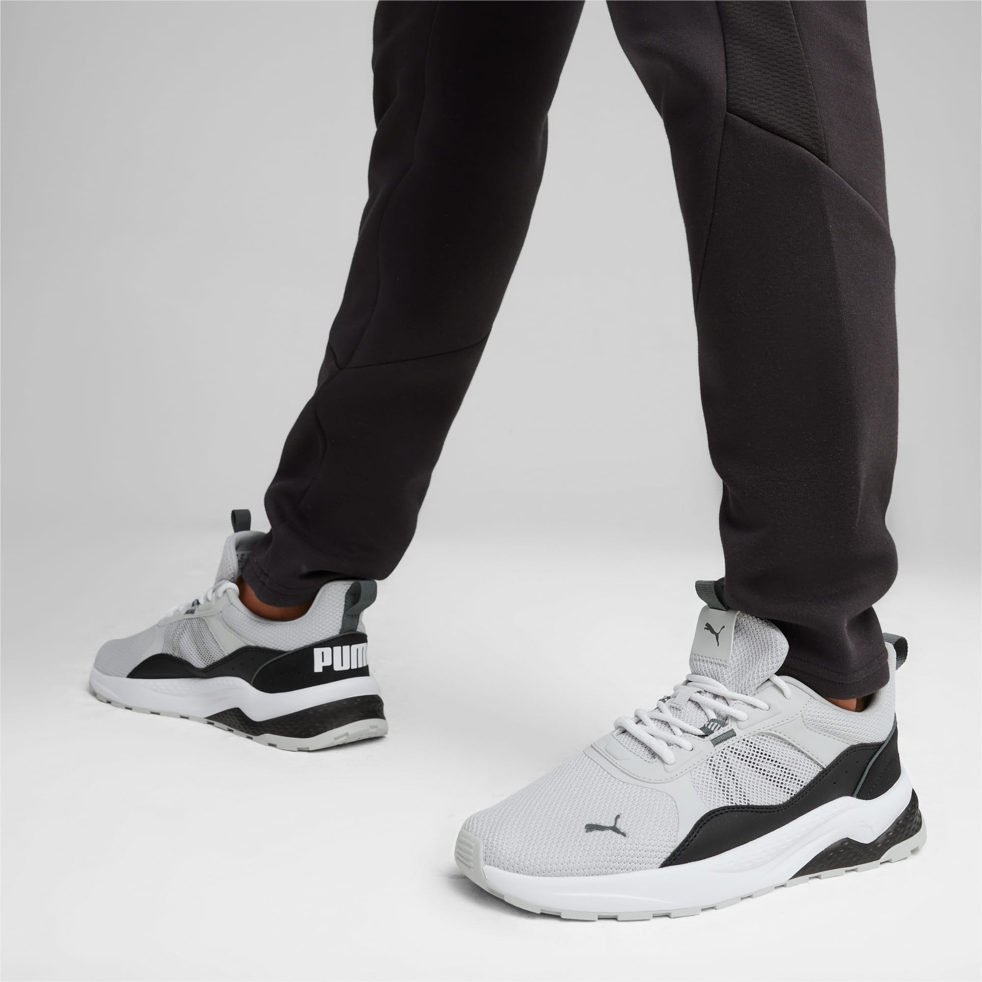 Women's PUMA Anzarun 2.0 Sneakers, Cool Light Grey/Black/White, Size 35,5, Shoes