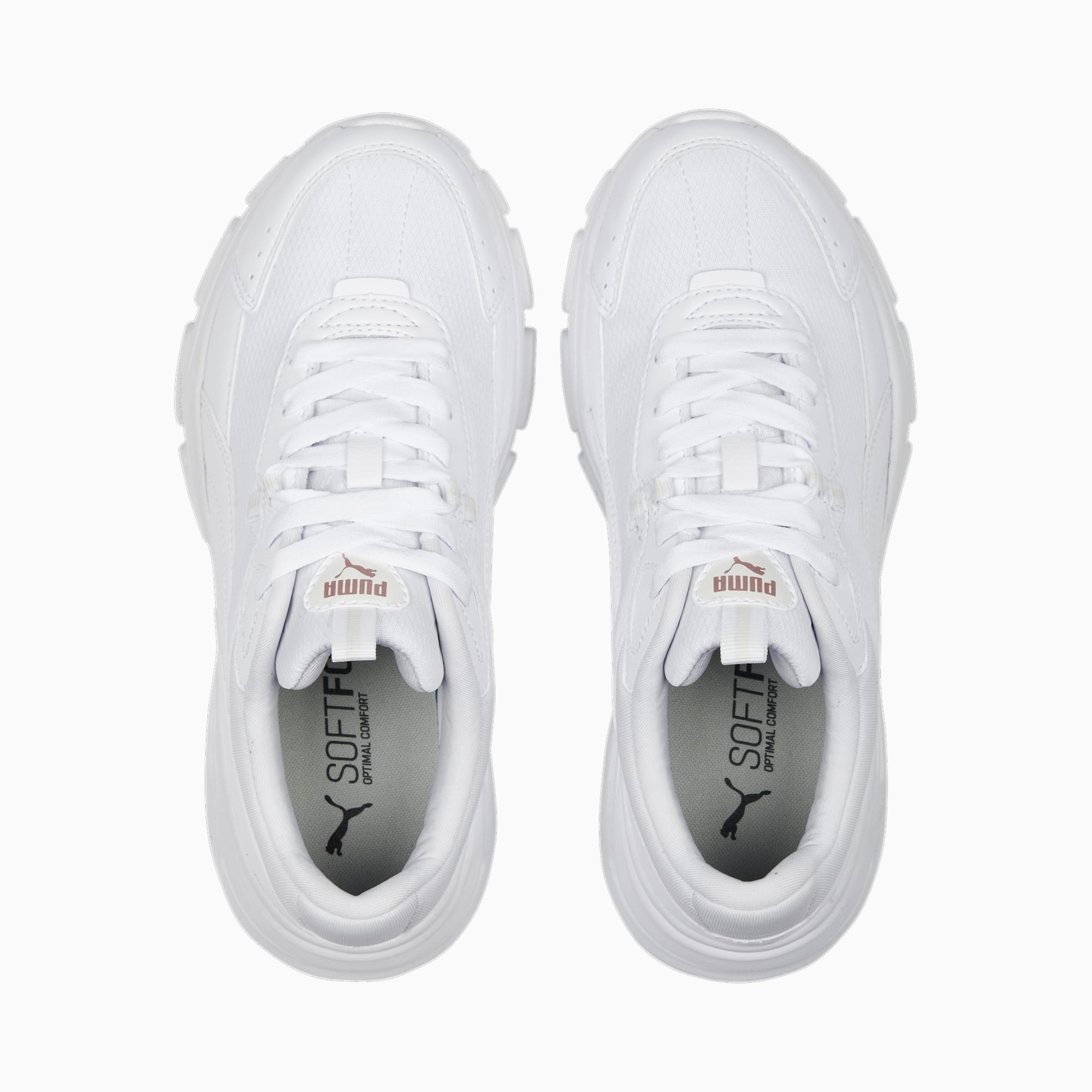 PUMA Cassia Via sneakers voor Dames, Goud/Roze/Wit