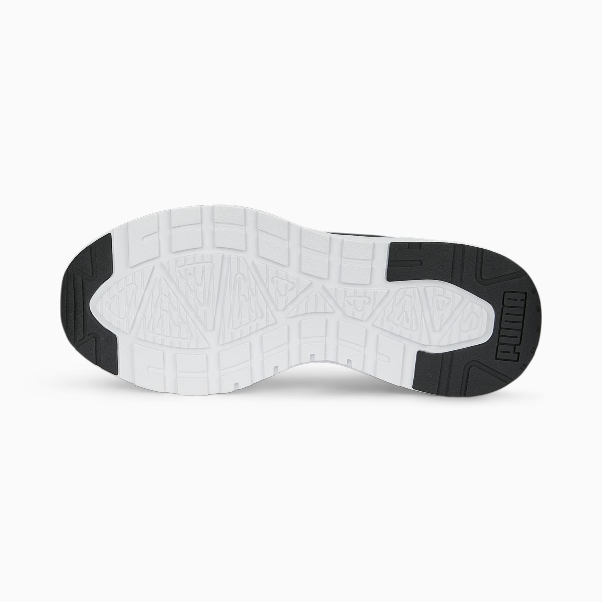 PUMA Trinity Lite Sneakers Voor Heren, Wit/Zwart/Grijs