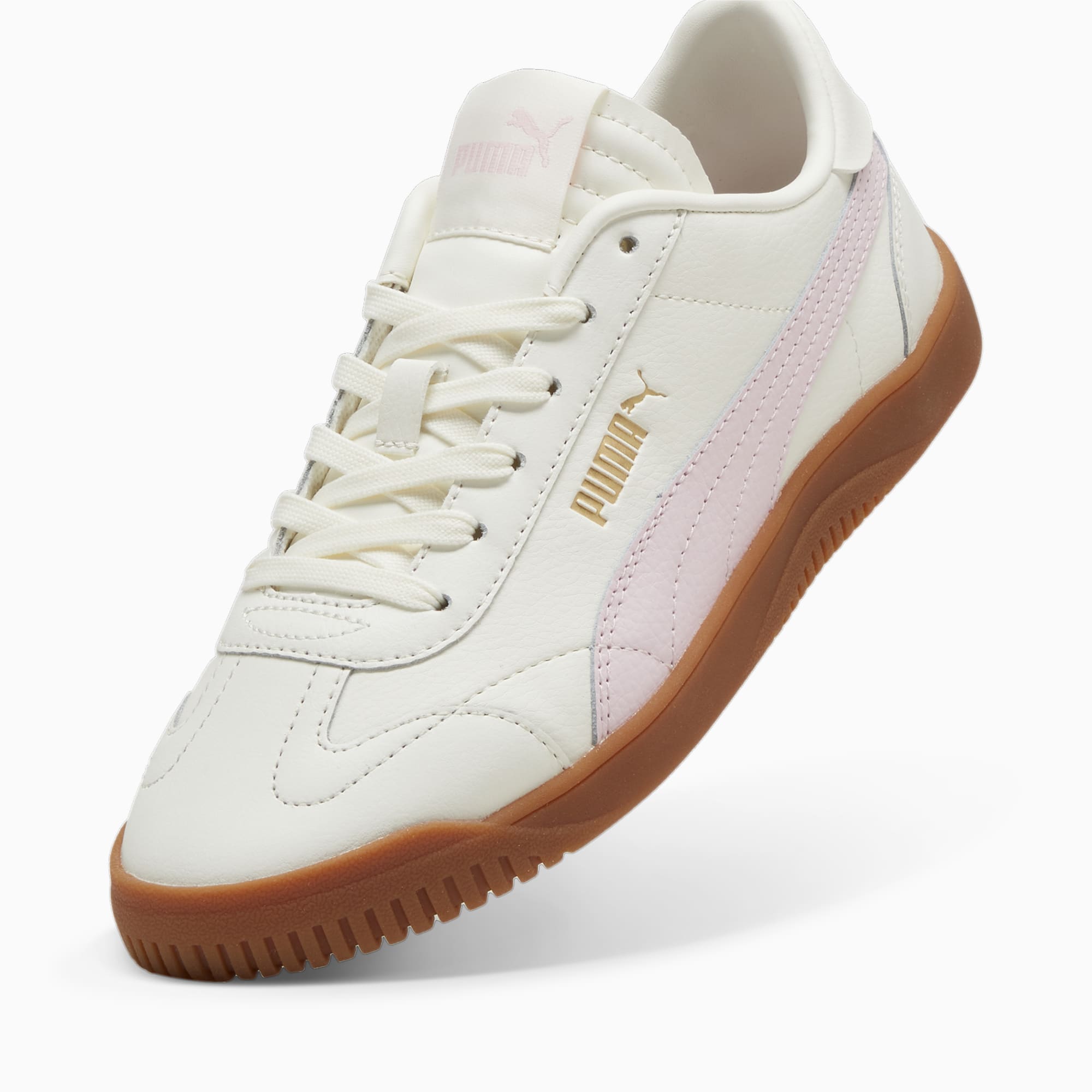 Chaussure Sneakers PUMA Club 5v5, Or/Rose/Blanc