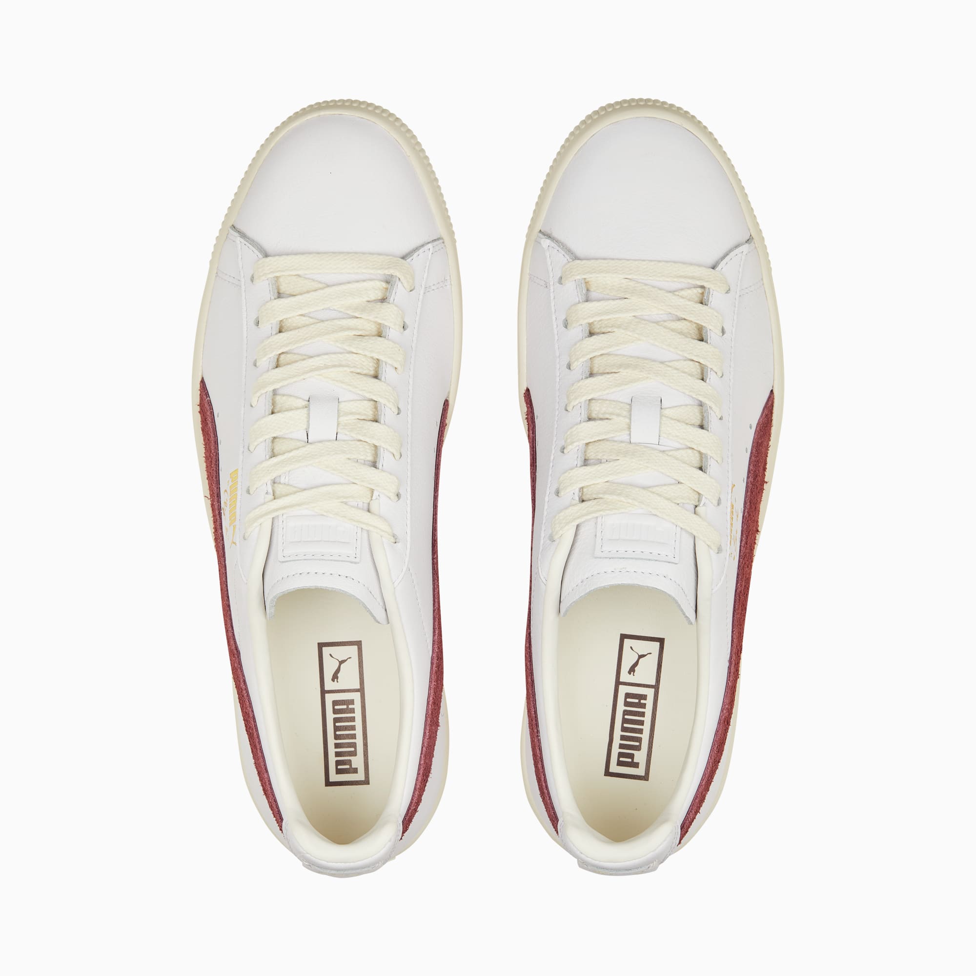 PUMA Clyde Base sneakers, Goud/Wit