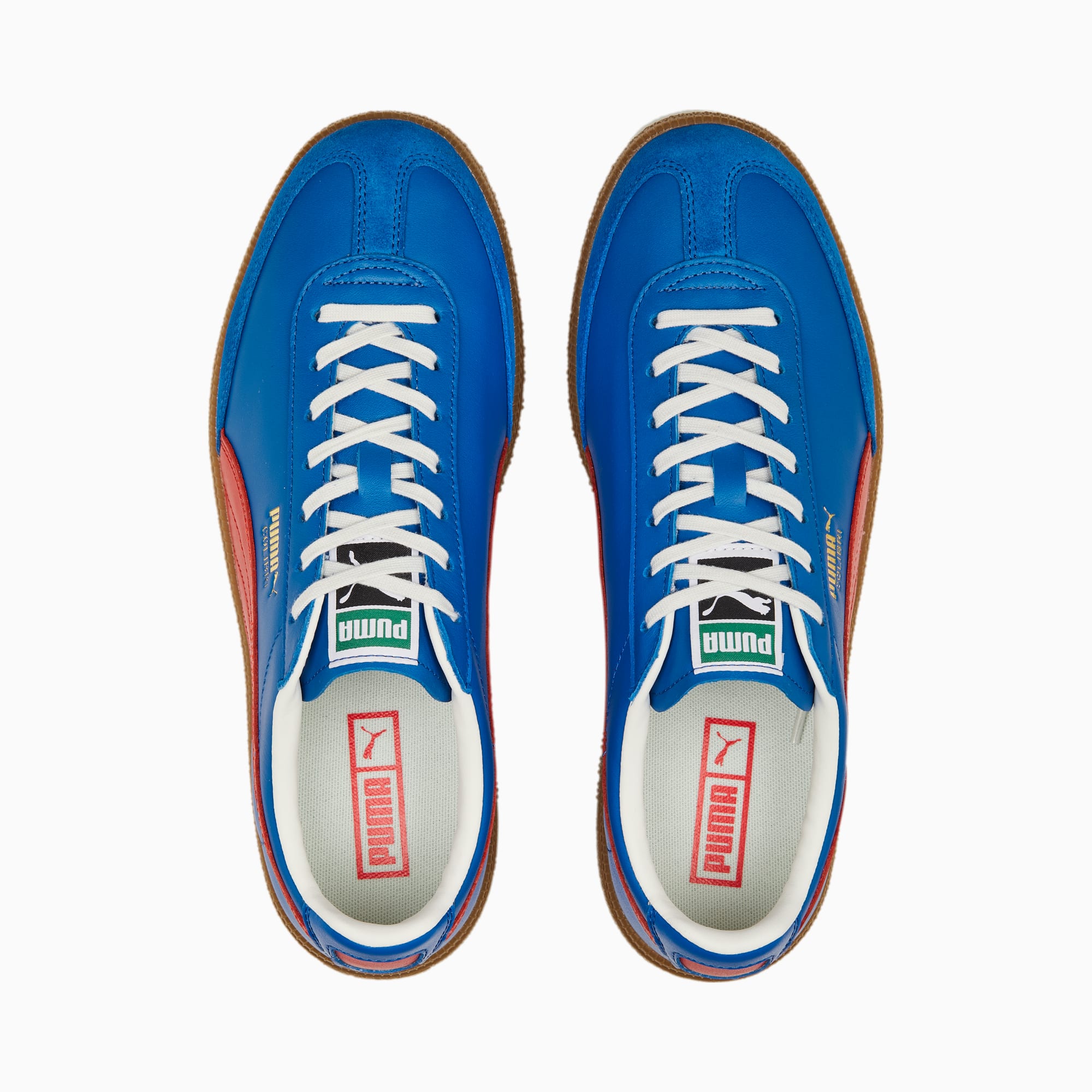 PUMA Colibri OG Sneakers Schuhe, Blau/Rot, Größe: 40.5, Schuhe