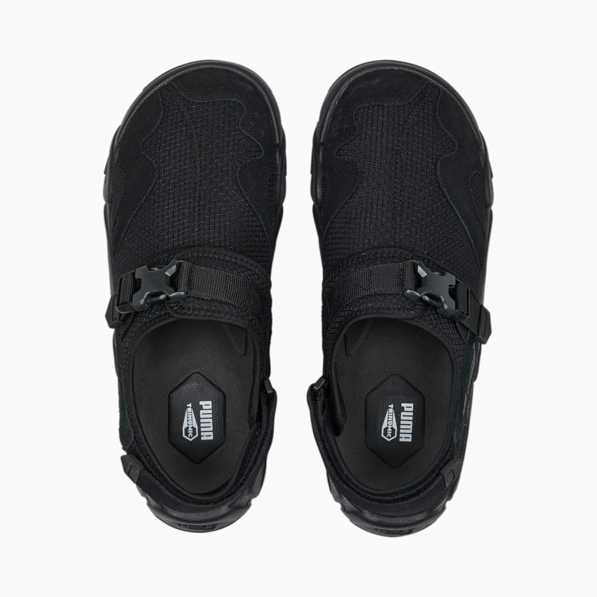 PUMA TS-01 Tonal sandalen voor Dames, Wit/Zwart