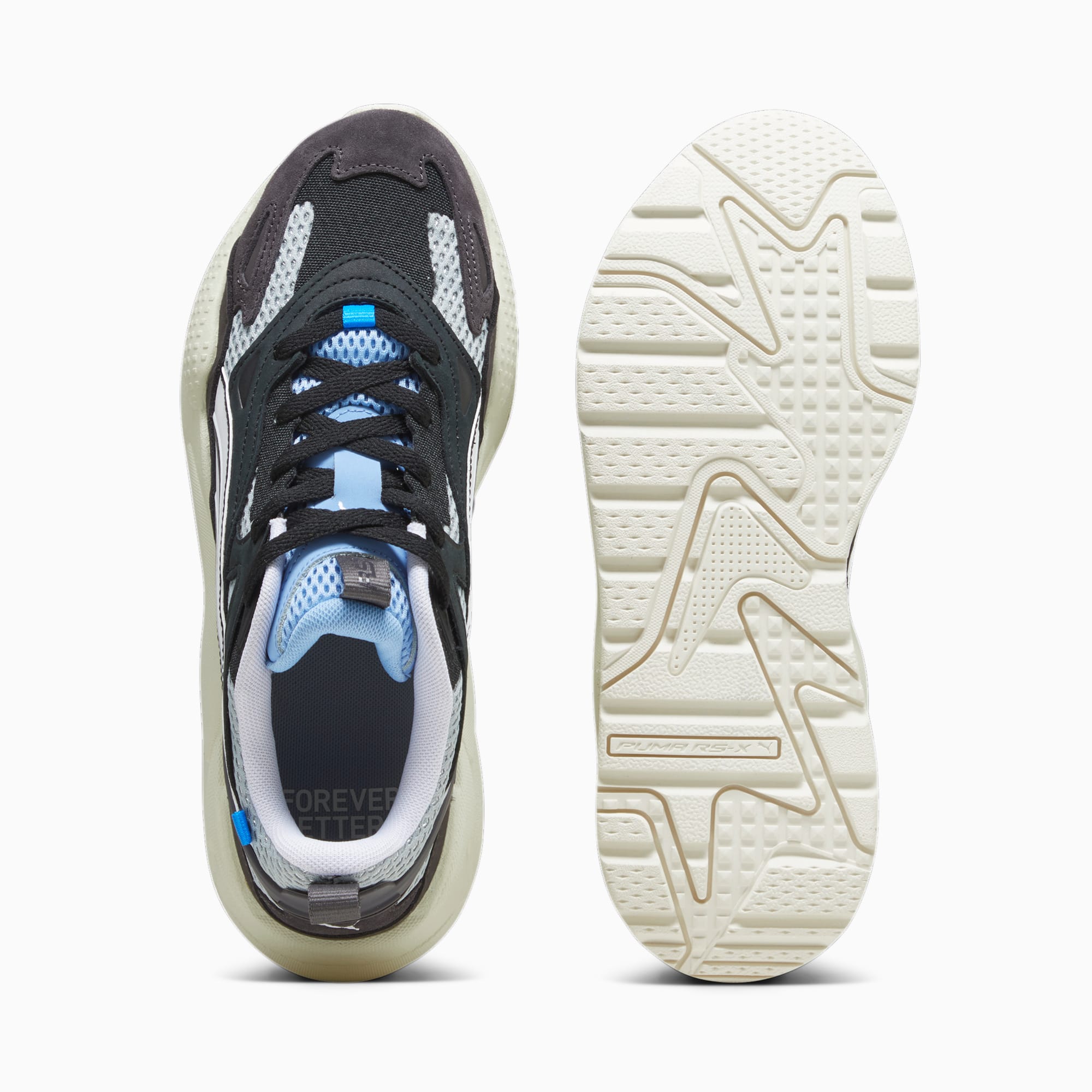 PUMA Chaussure Sneakers RS-X Efekt, Gris/Noir