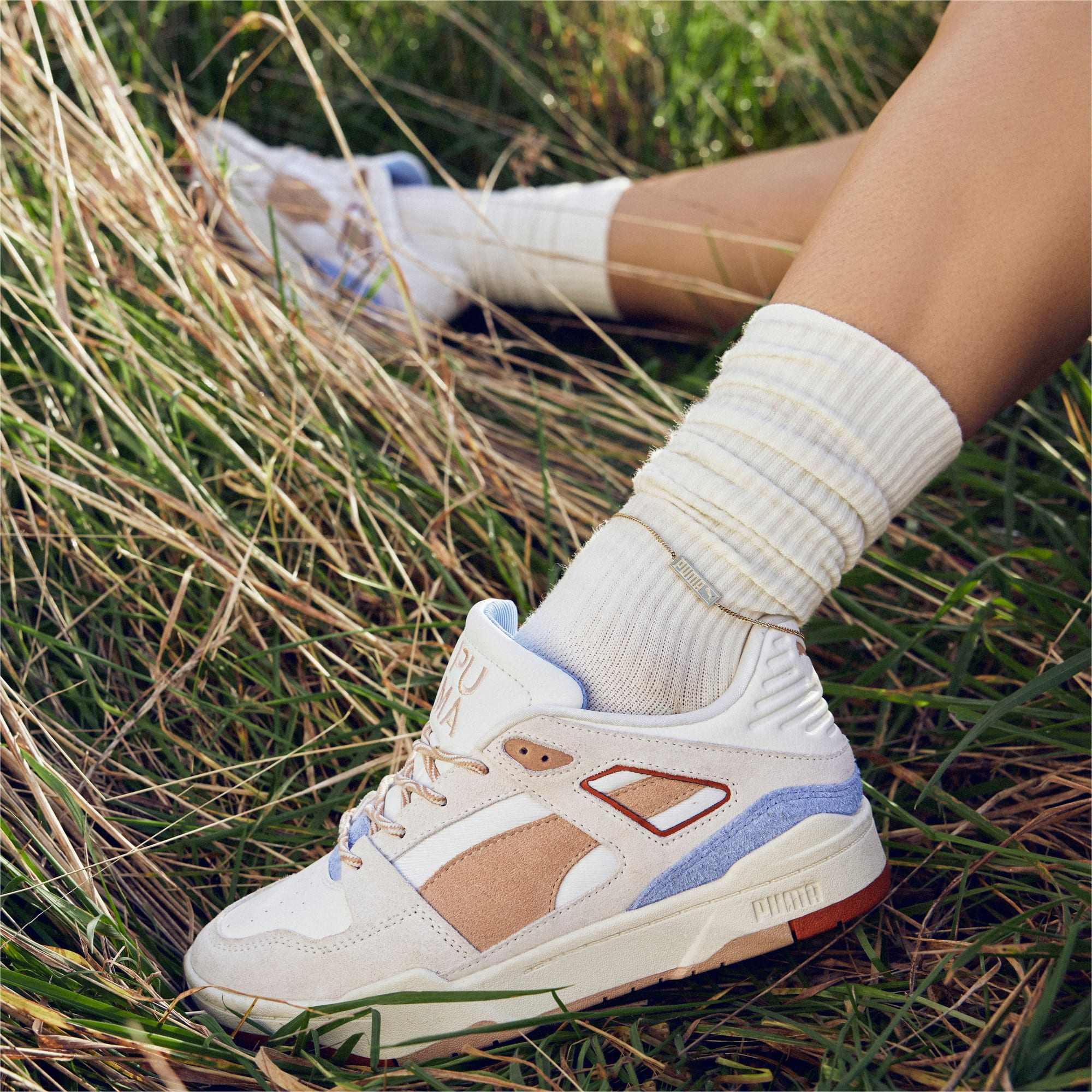 PUMA Slipstream Wild Women sneakers voor Dames, Wit