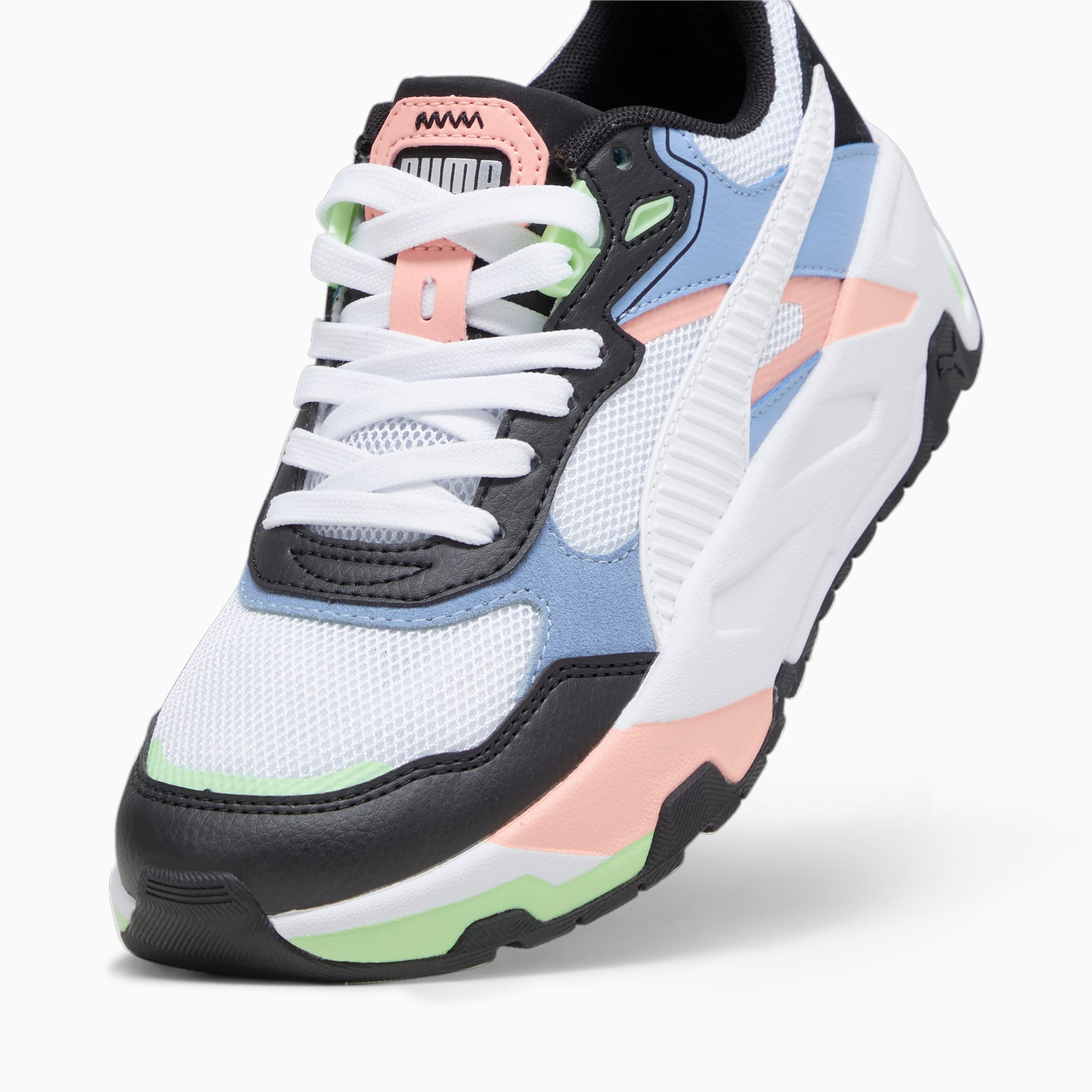 PUMA Trinity schoenen, Zwart/Blauw/Roze