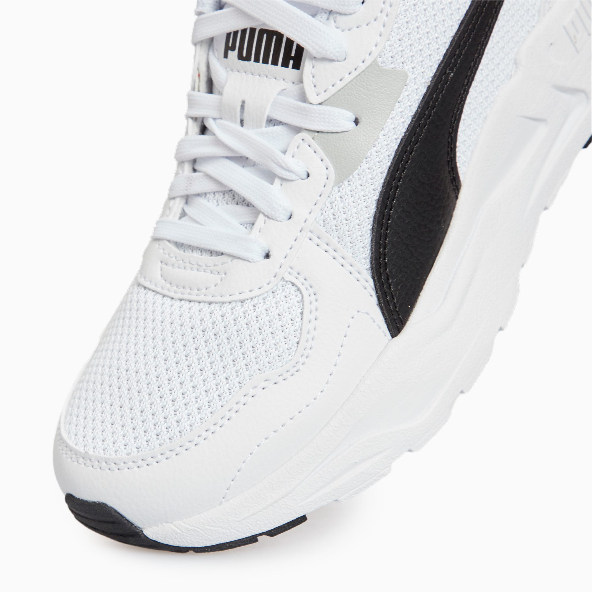 PUMA Trinity Lite sneakers, Wit/Zwart/Grijs