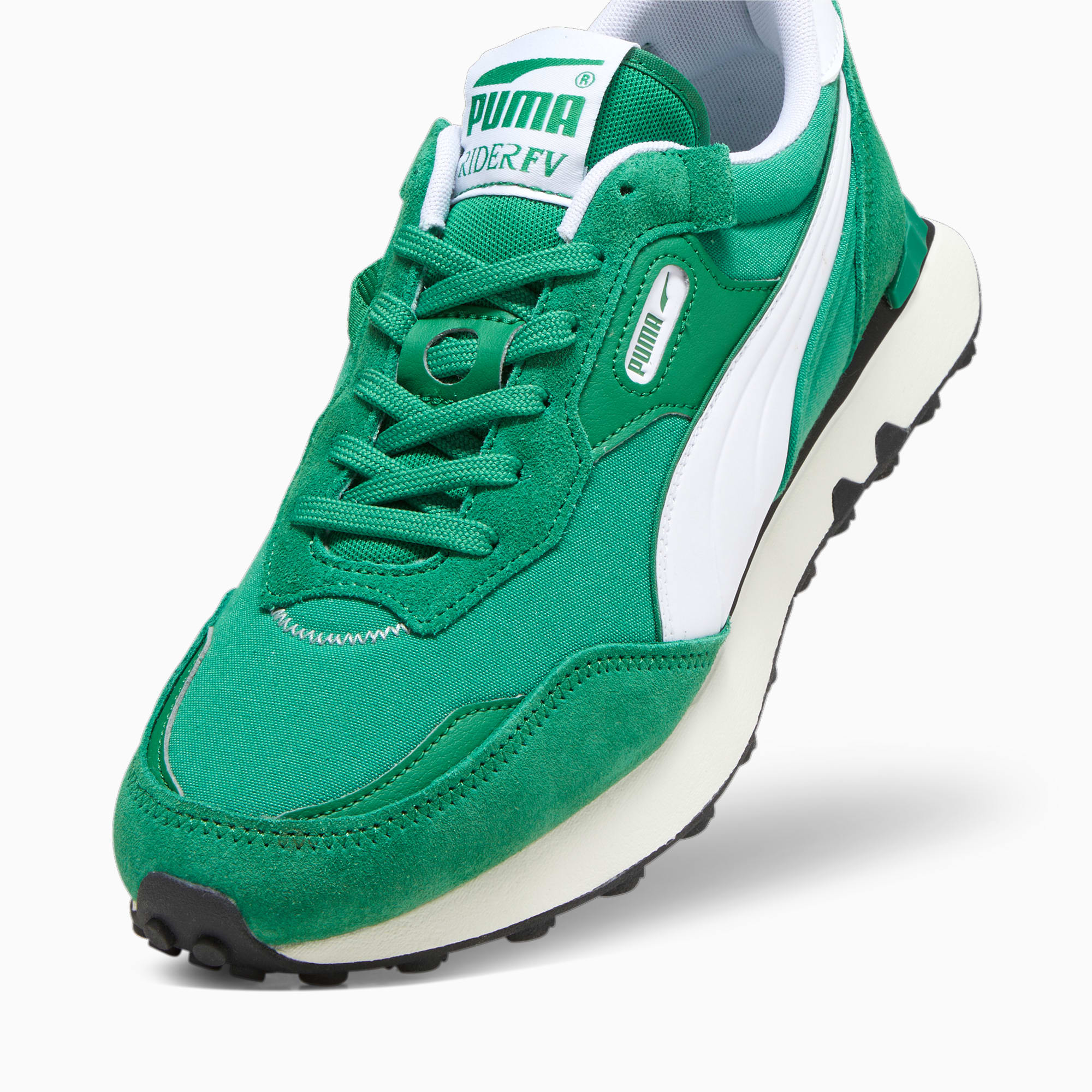 PUMA Rider FV Pop FS sneakers voor Dames, Groen/Wit