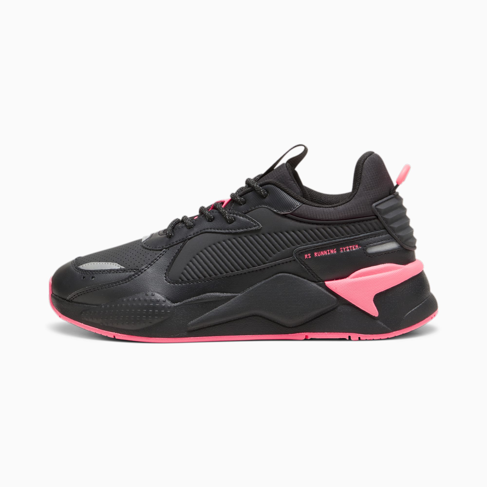 Women's PUMA Rs-X Triple Sneakers, Black/Sunset Glow, Size 35,5, Shoes