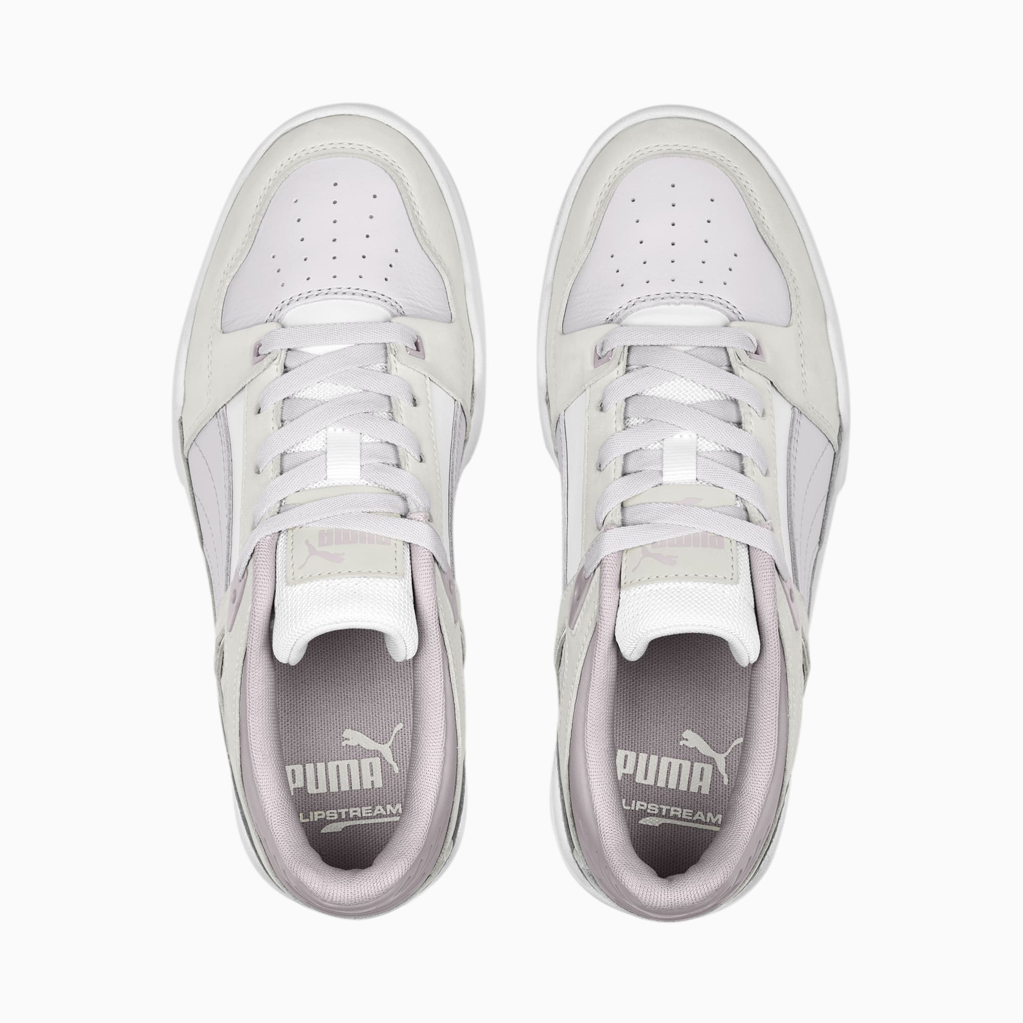 PUMA Chaussure Sneakers Slipstream PRM Femme, Blanc/Gris