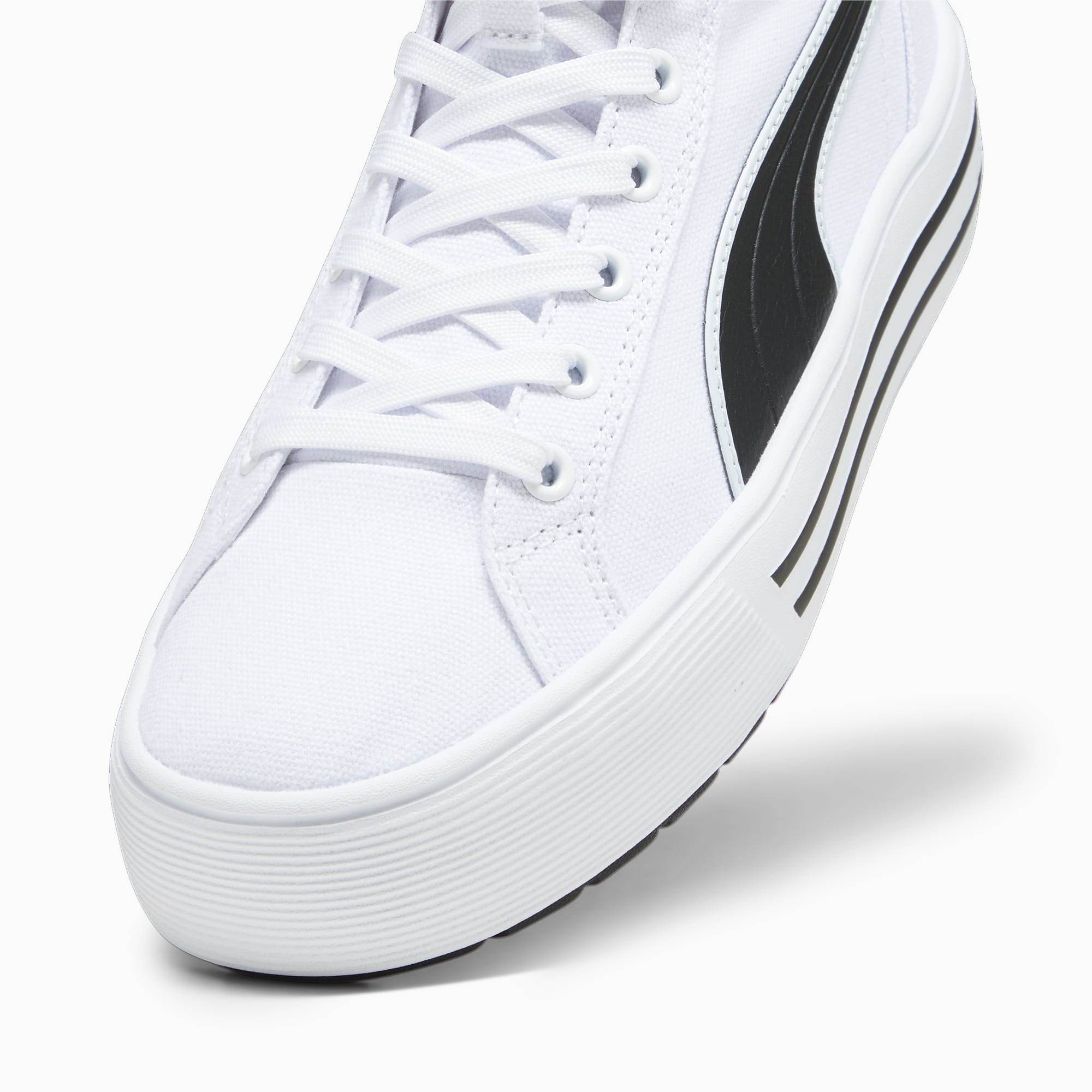 PUMA Damskie Sneakersy Kaia 2,0 Mid, Biały Czarny
