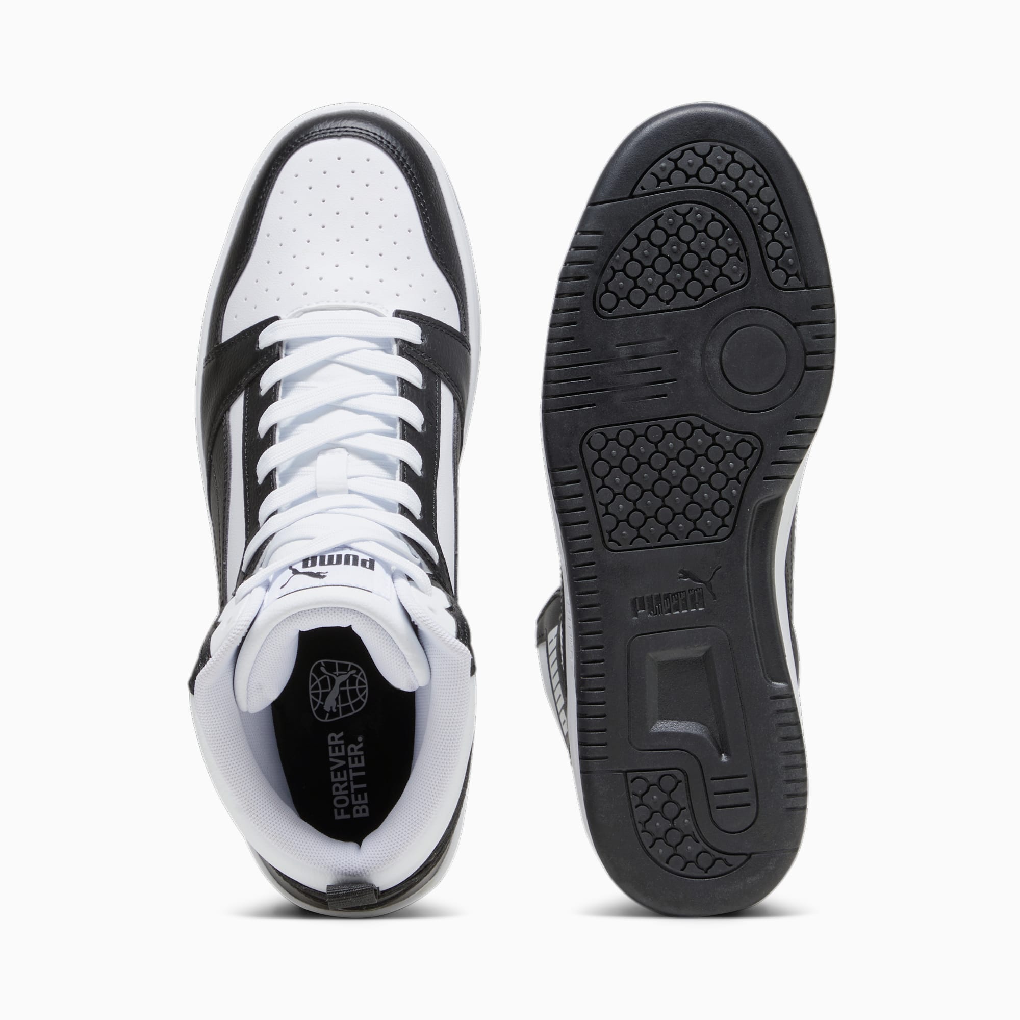 PUMA Sneakersy Rebound, Czarny / Biały / Szary