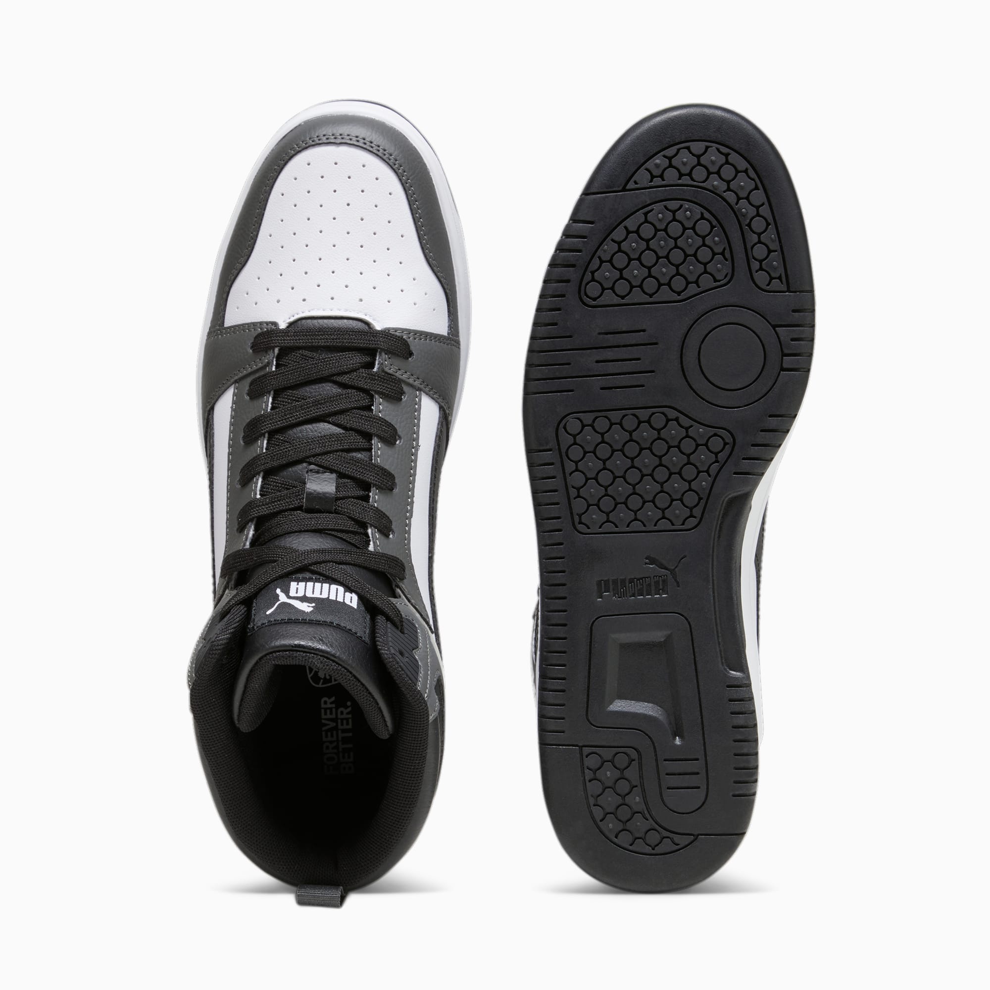 PUMA Sneakersy Rebound, Czarny / Biały / Szary