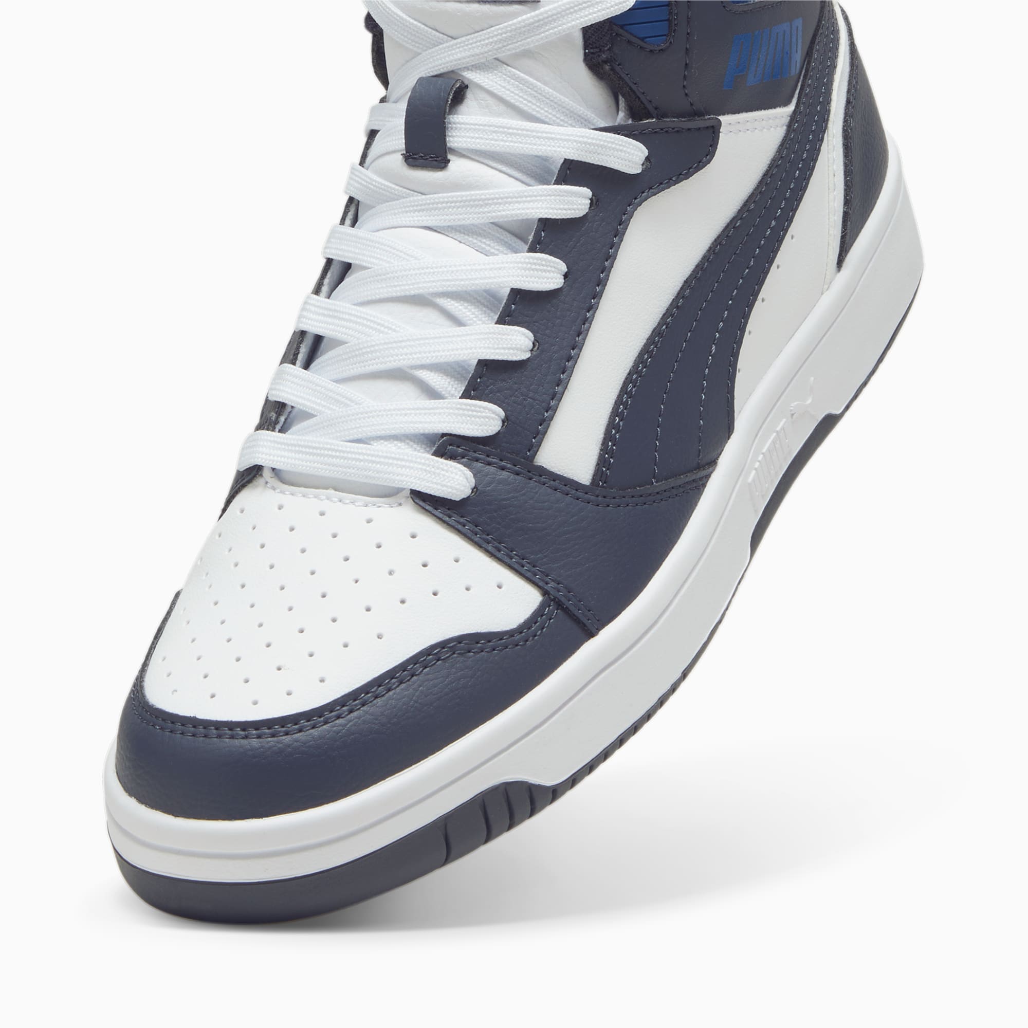 PUMA Rebound sneakers, Wit/Blauw/Grijs