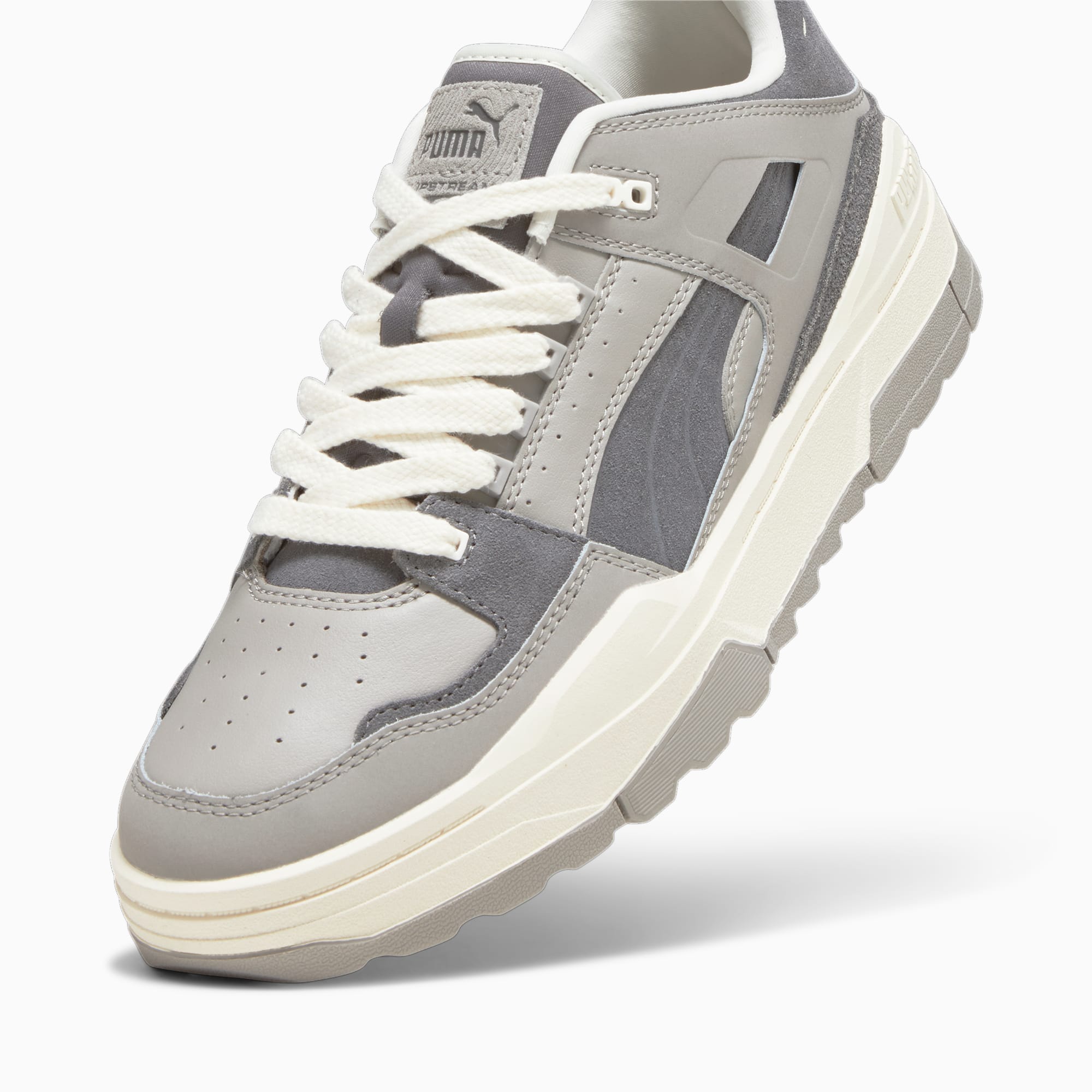 Women's PUMA Slipstream Xtreme Sneakers, Concrete Grey/Cool Dark Grey/Alpine Snow, Size 41, Shoes