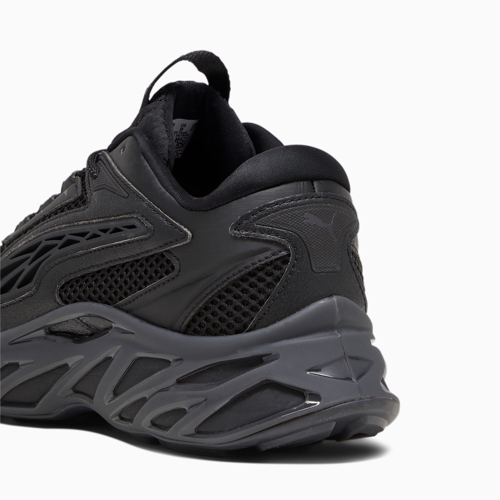 Men's PUMA Exotek Sneakers, Black/Flat Dark Grey, Size 37,5, Shoes